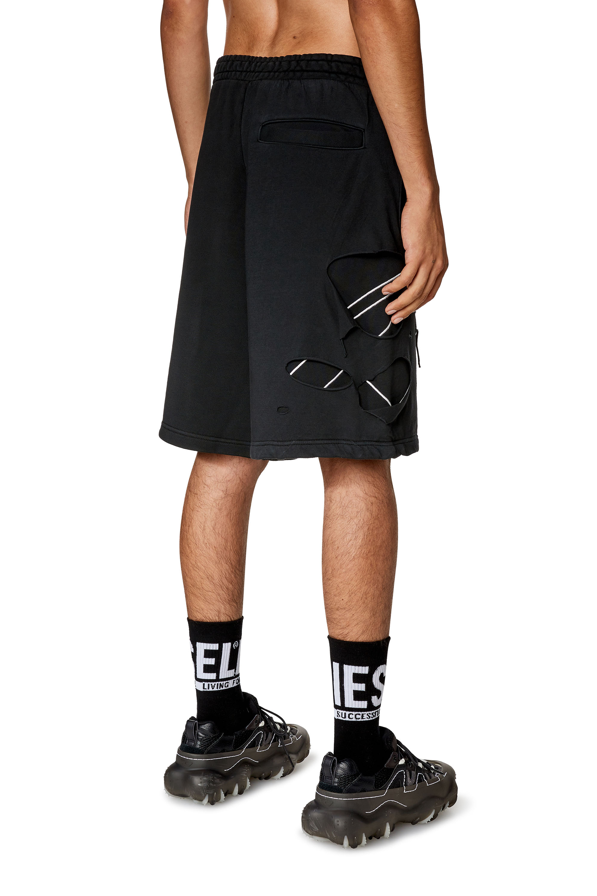 Diesel - P-CROWSTRAPOVAL, Black - Image 3