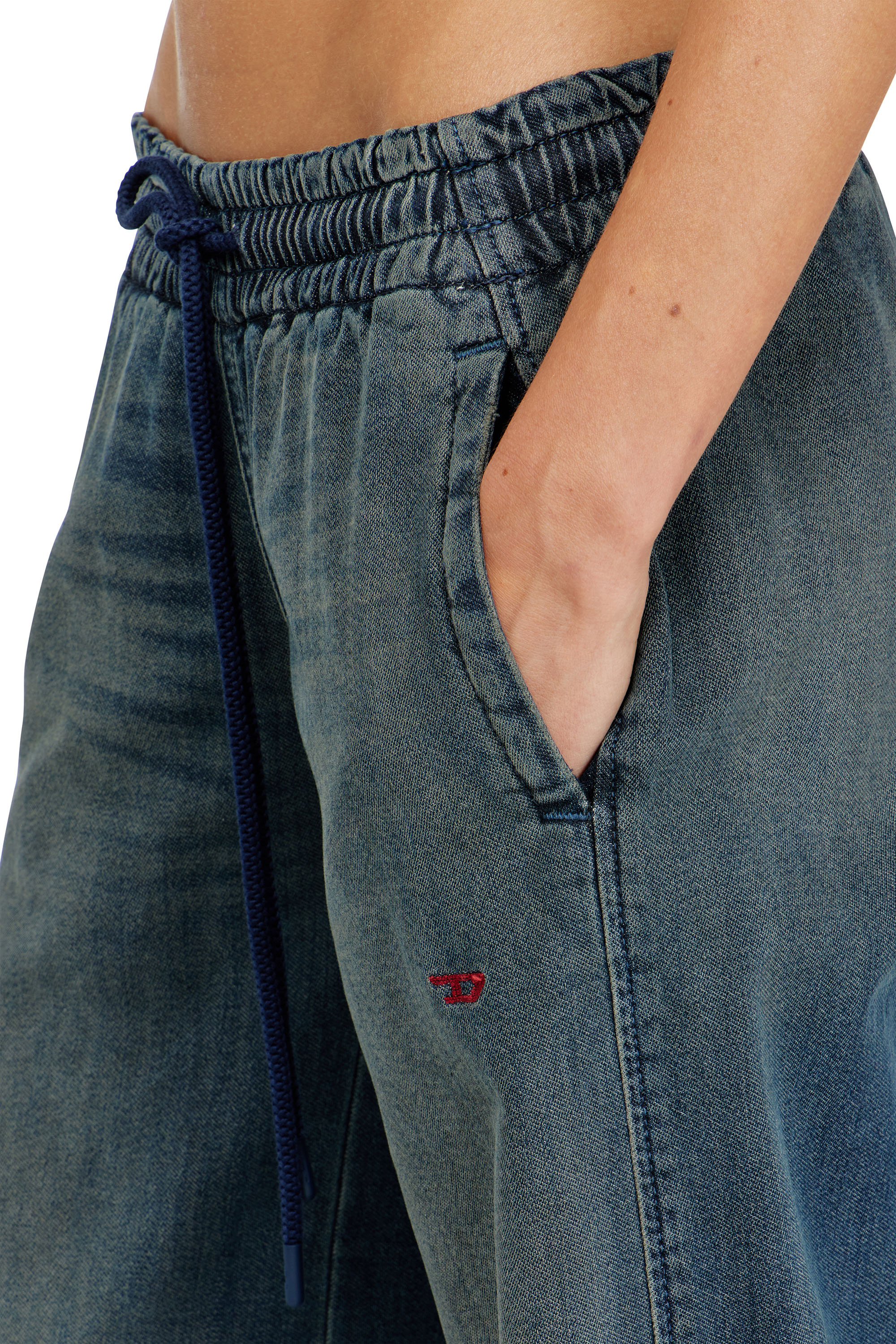 Diesel - Woman's Relaxed 2078 D-Ainty Joggjeans&reg; 09N62, Dark Blue - 5