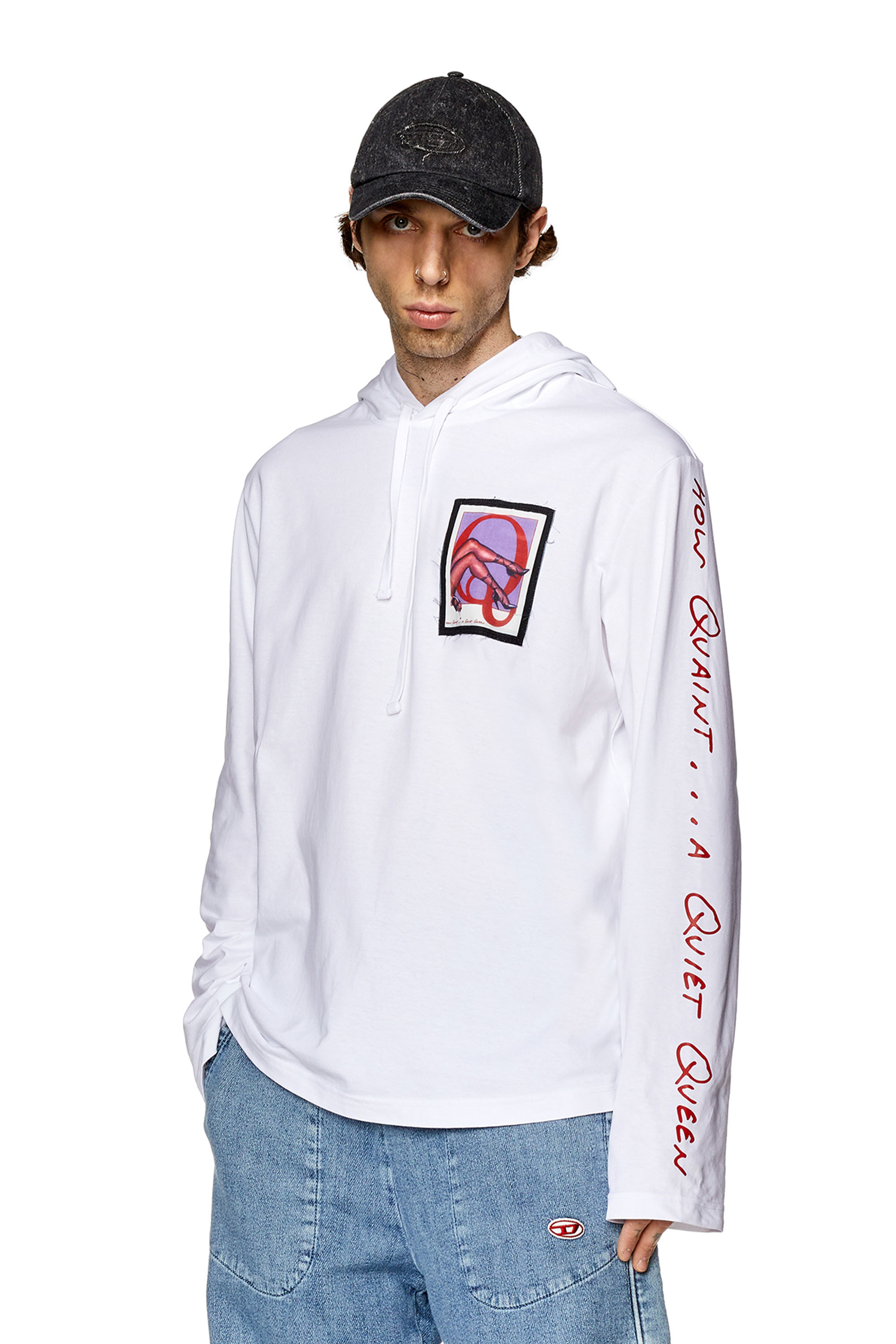 Diesel - PR-T-CRANE-LS-HOOD, White - Image 1