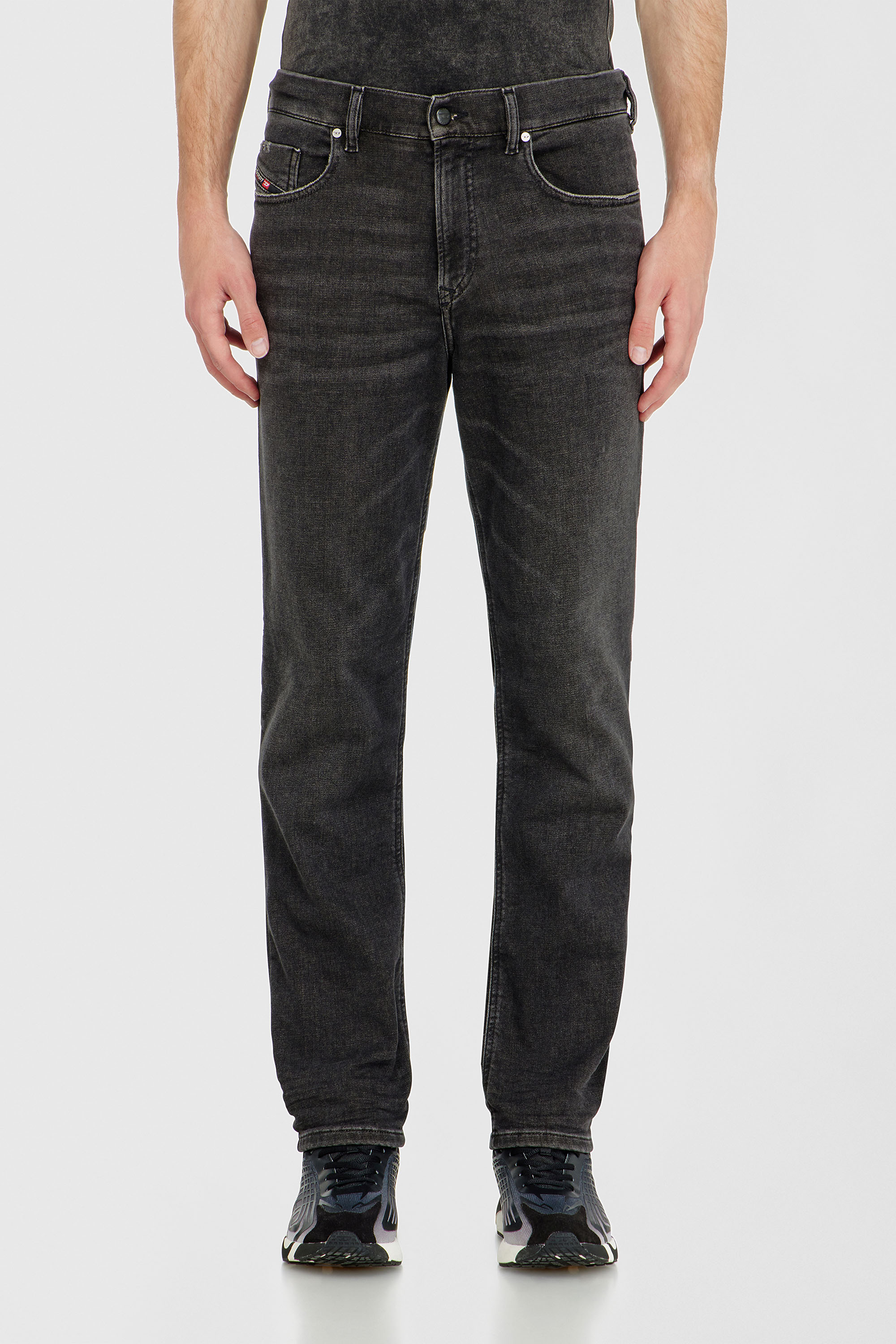 Diesel - Man's Regular 2090 D-Veekley Joggjeans&reg; 09P92, Black/Dark grey - 1