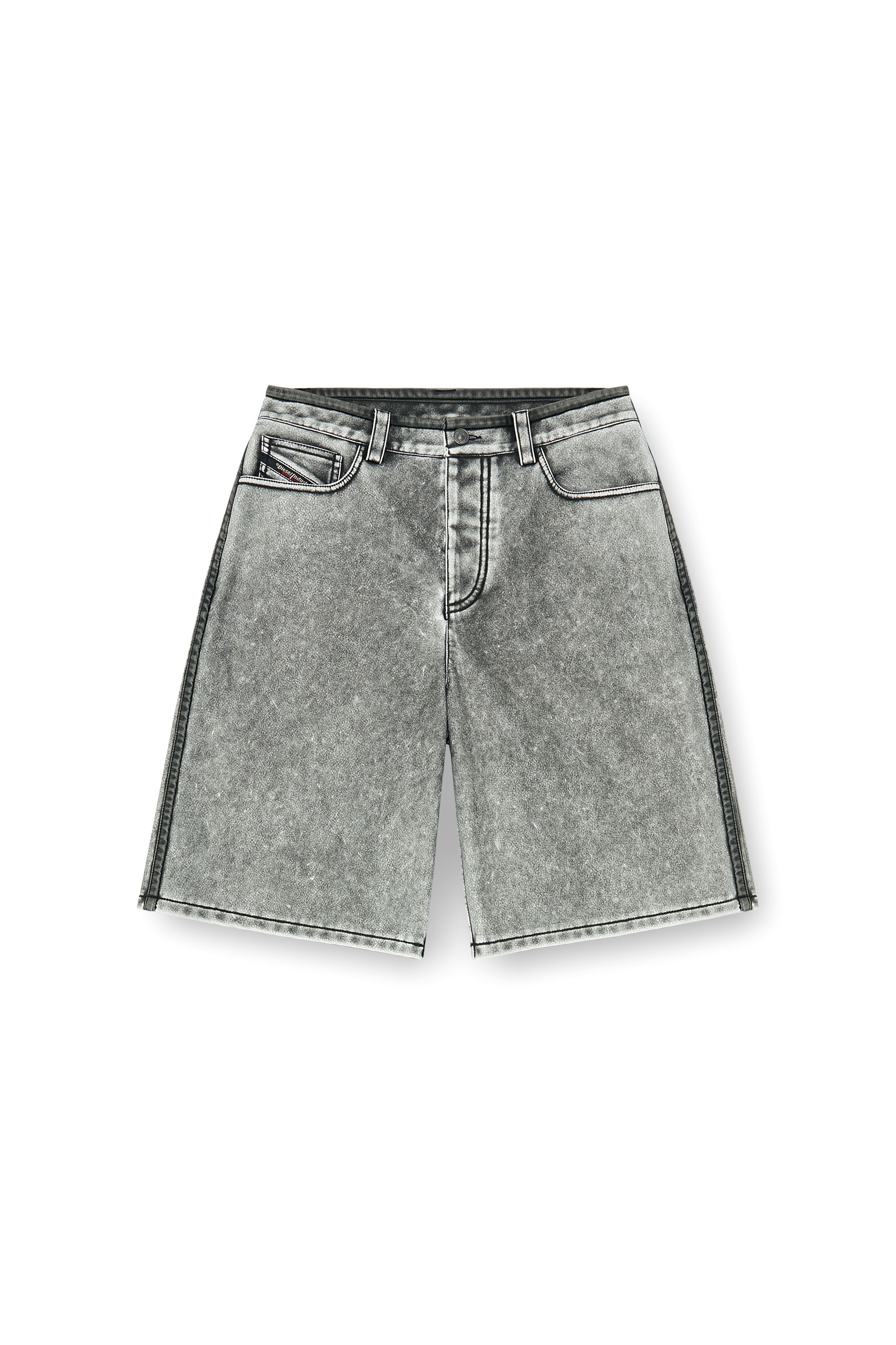 Diesel - P-ARLOR, Woman's Bermuda shorts in PU in null - 4
