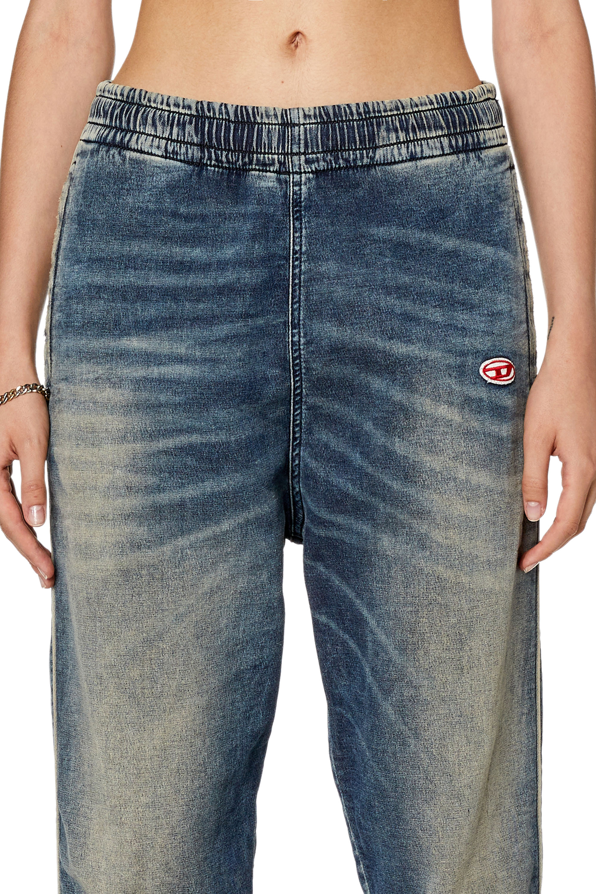 Diesel - Tapered D-Lab Track Denim 068FN, Dark Blue - Image 3