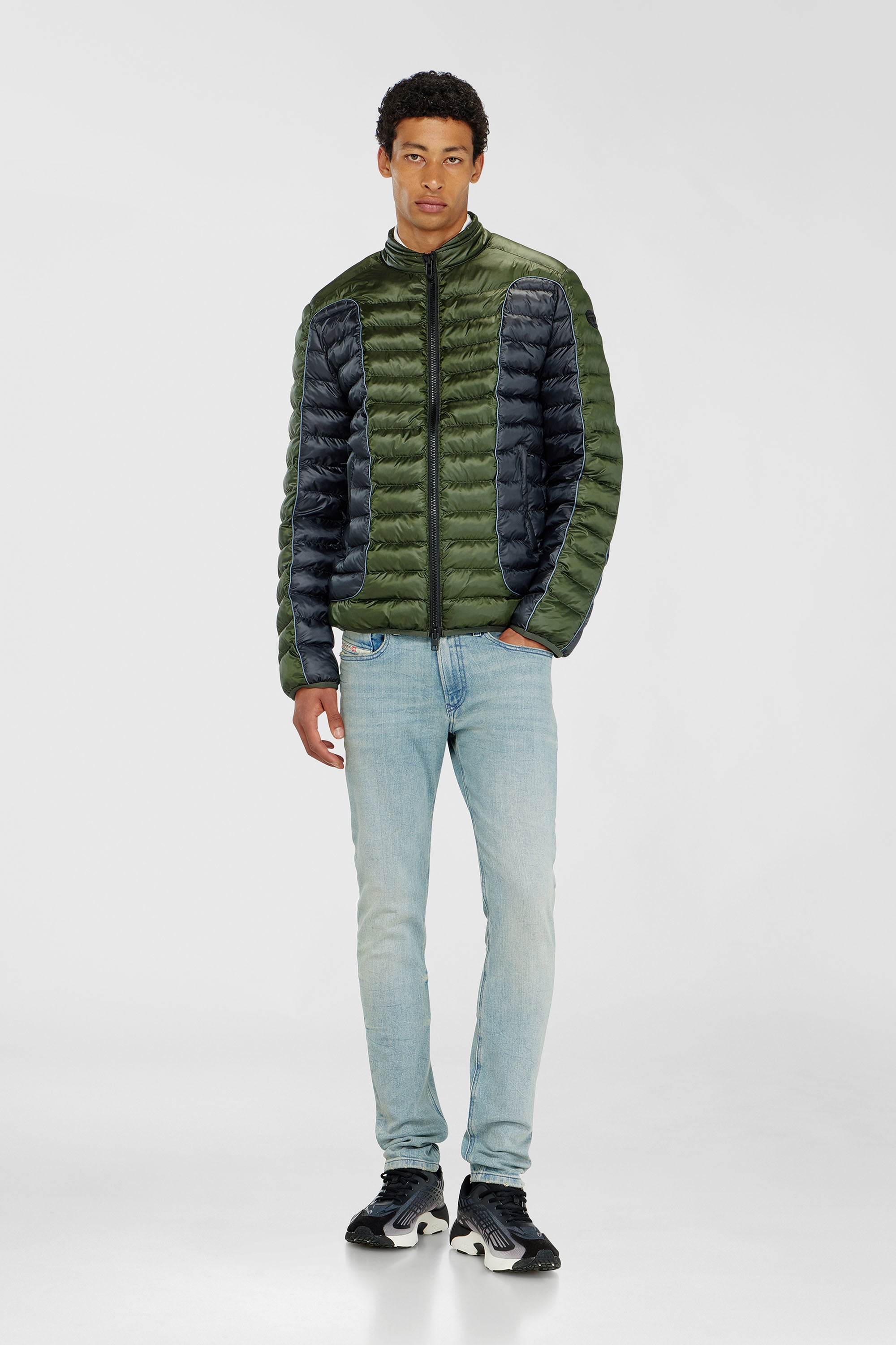 Diesel - Man's Skinny Jeans 1979 Sleenker 0KBBF, Light Blue - 2