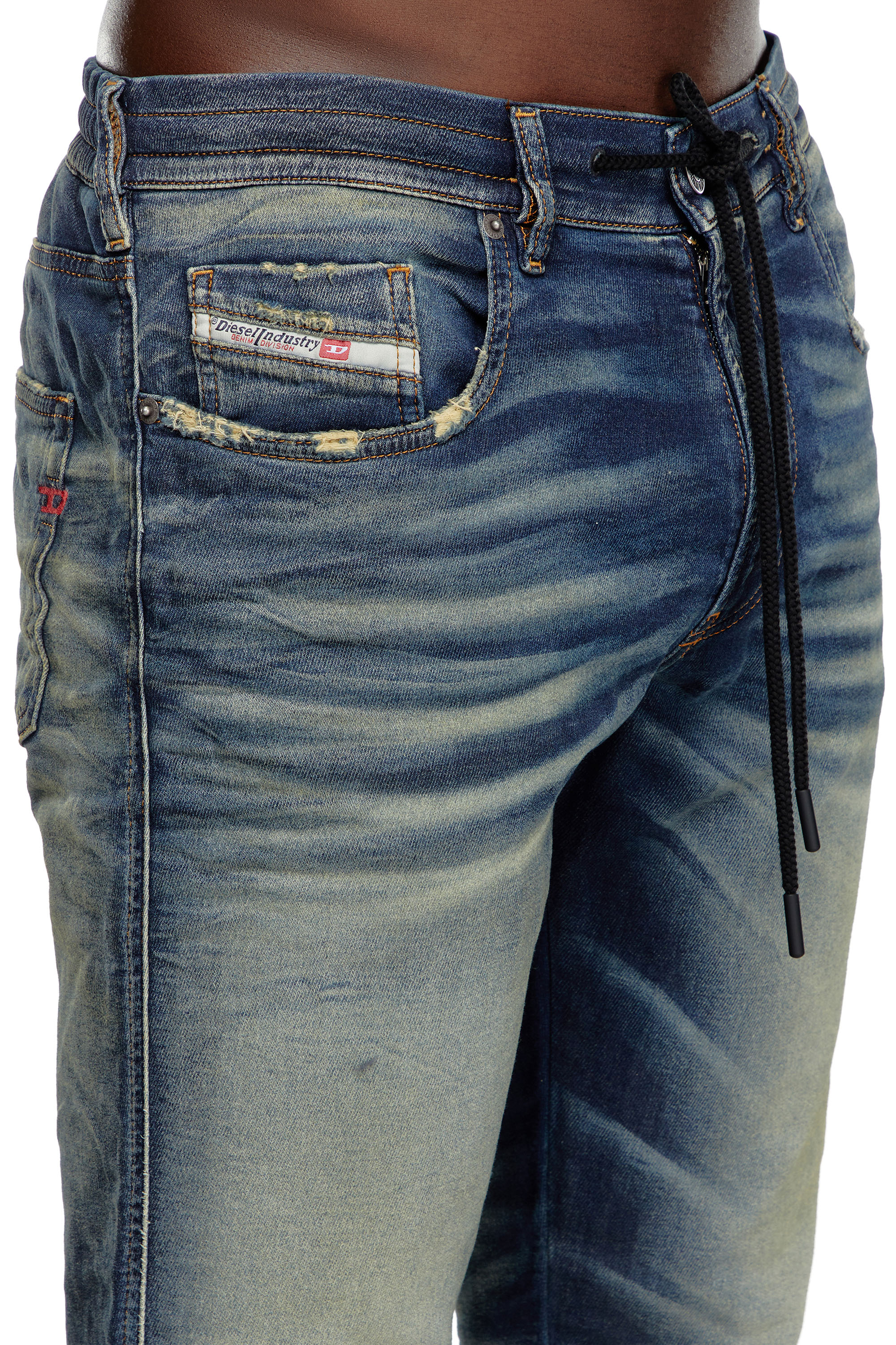 Diesel - Man's Slim 2060 D-Strukt Joggjeans&reg; 068MH, Dark Blue - 5