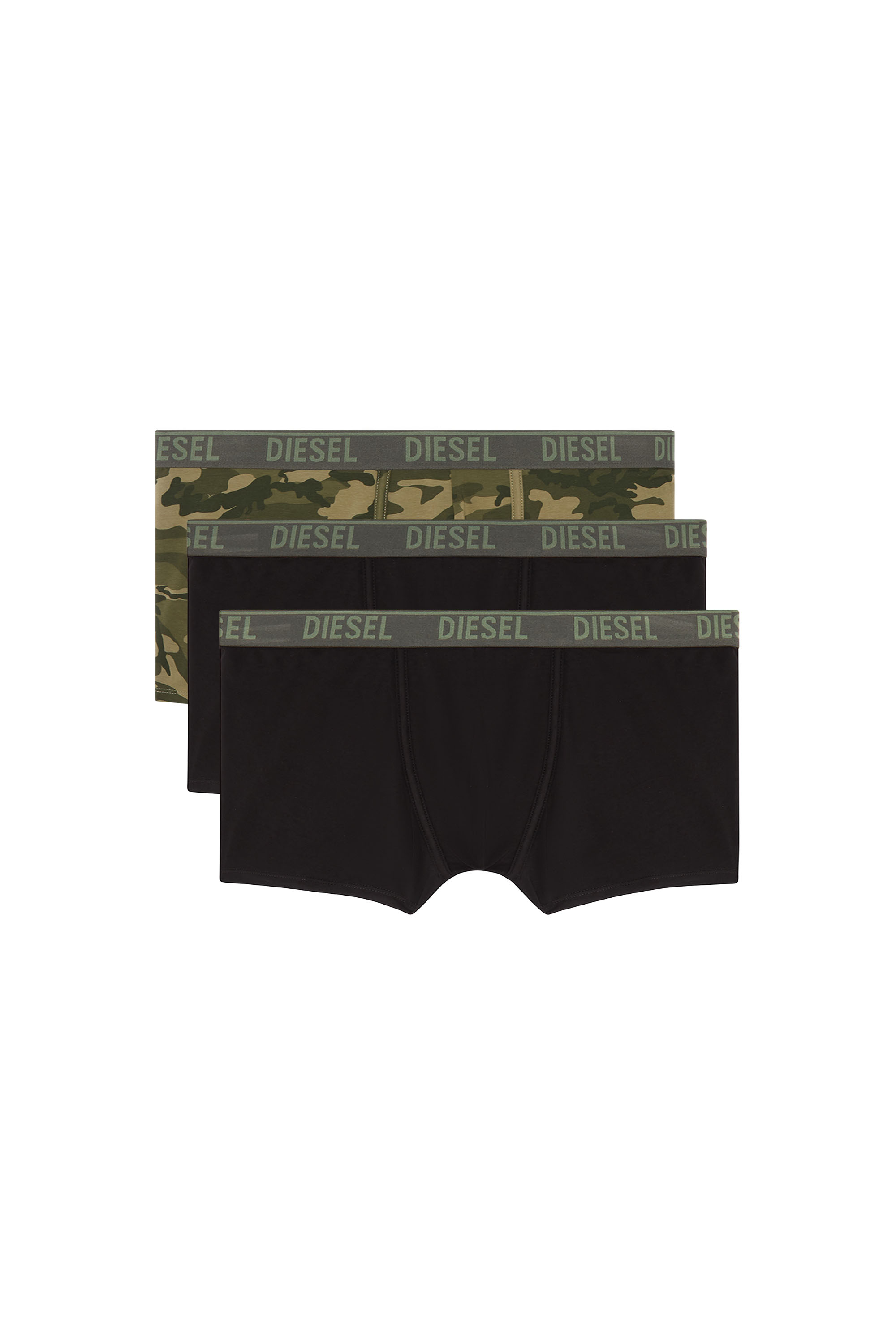 Diesel - UMBX-DAMIENTHREEPACK, Black/Green - Image 1