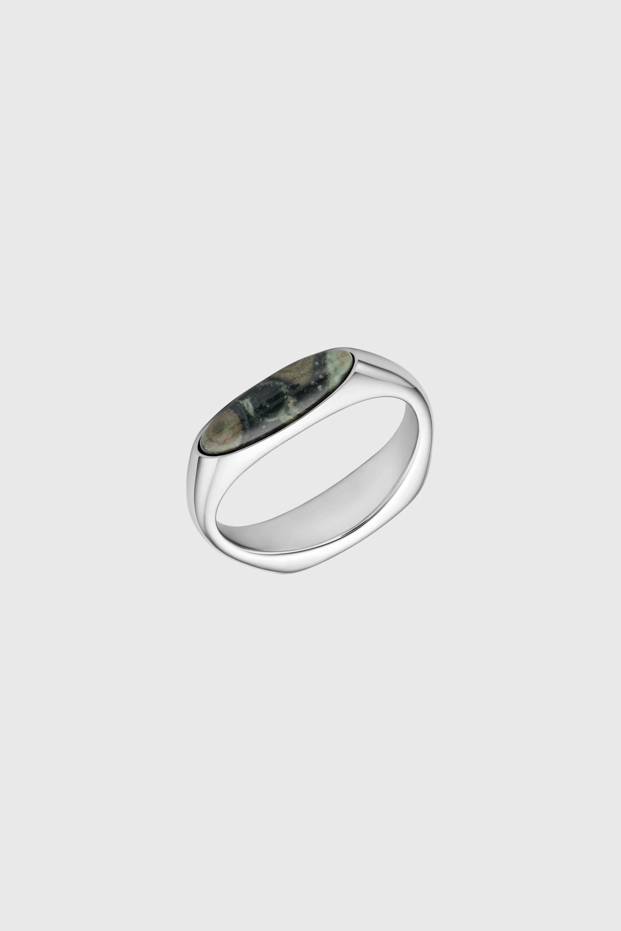 Diesel - DX167940 JEWELLERY, Unisex's Stainless Steel Signet Ring in Silver - 1
