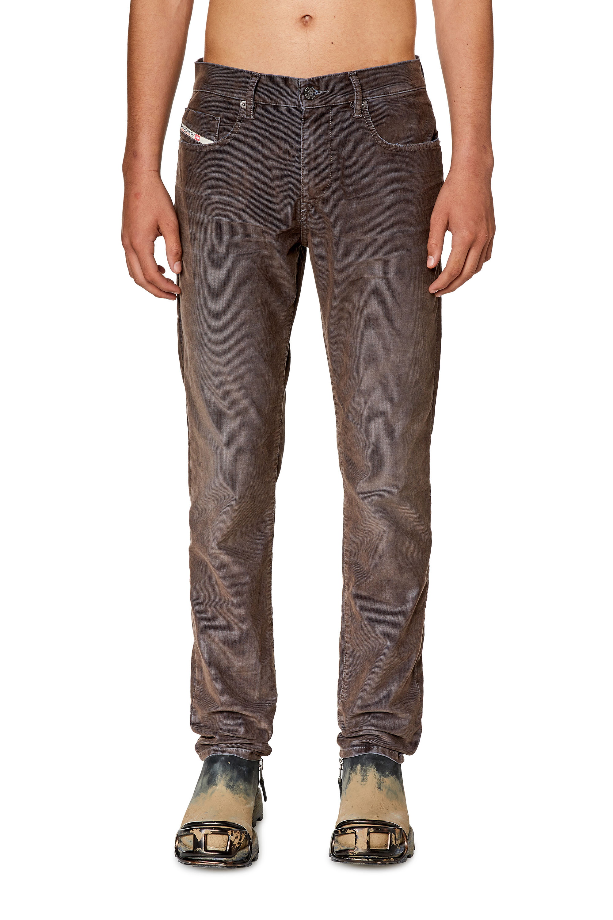 Diesel - Slim Jeans 2019 D-Strukt 003GJ, Black/Dark grey - Image 1