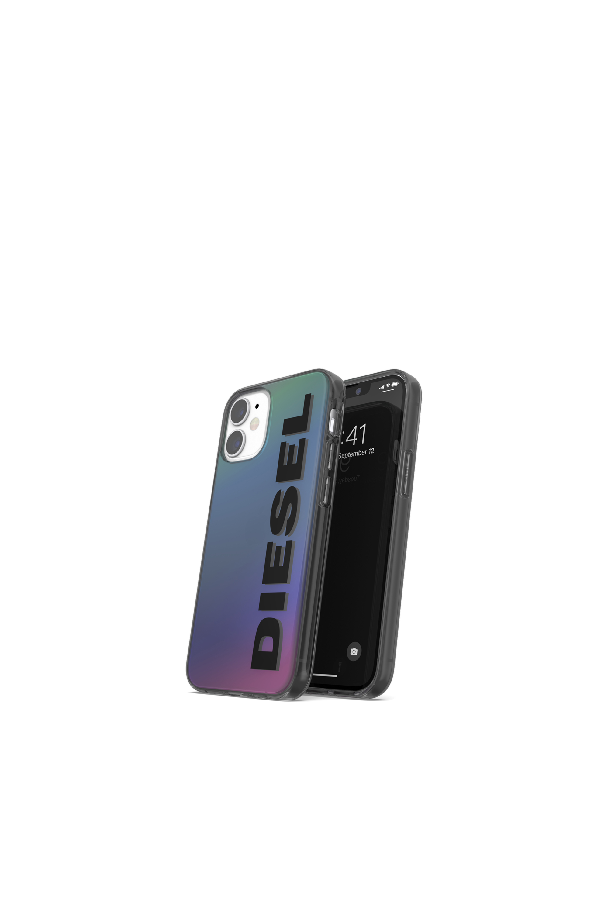 Diesel - 42572 STANDARD CASE, Unisex's Holographic TPU case for iPhone 12 Mini in Multicolor - 3