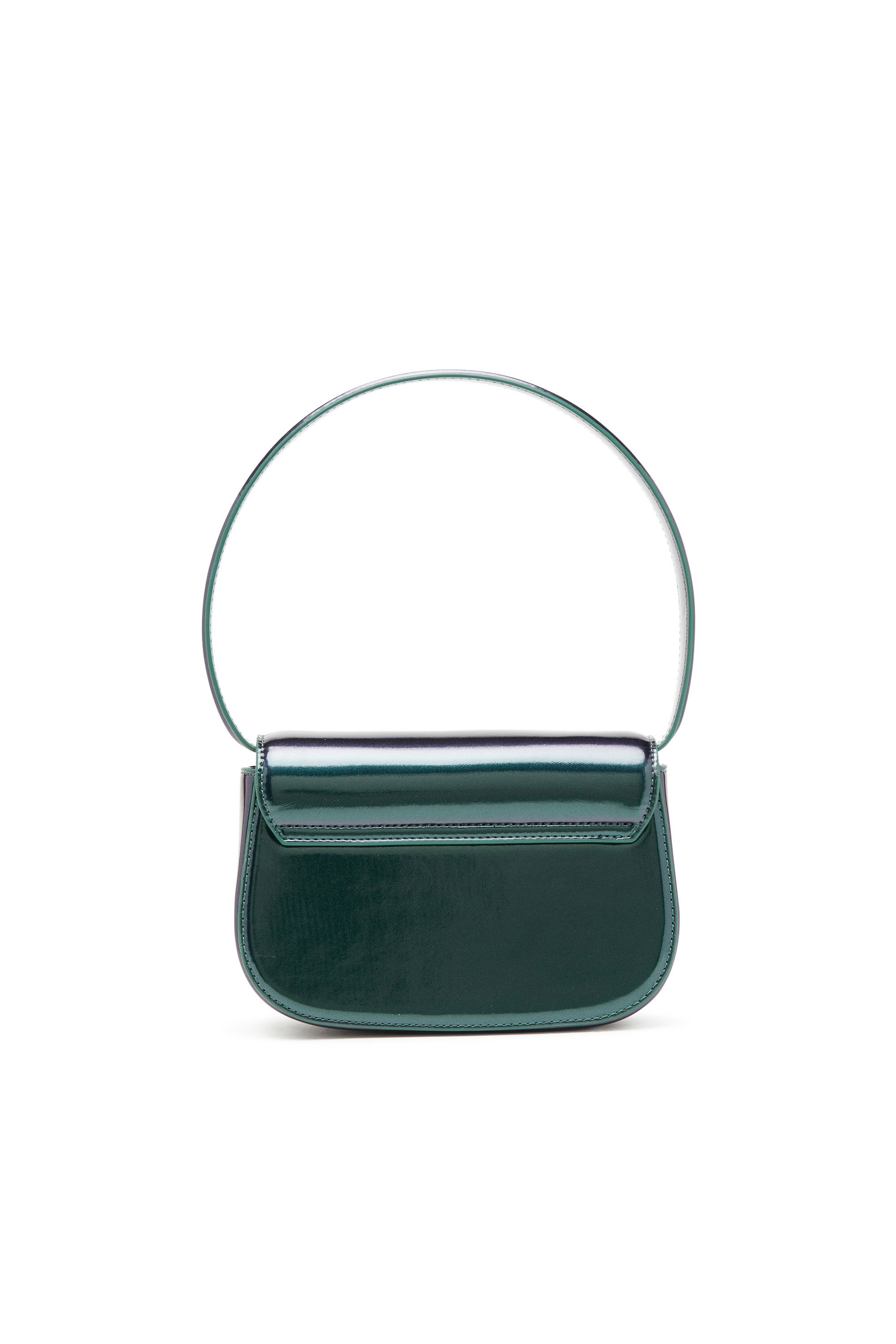 Diesel - 1DR, Woman's 1DR-Iconic shoulder bag with iridescent effect in Green/Blue - 2