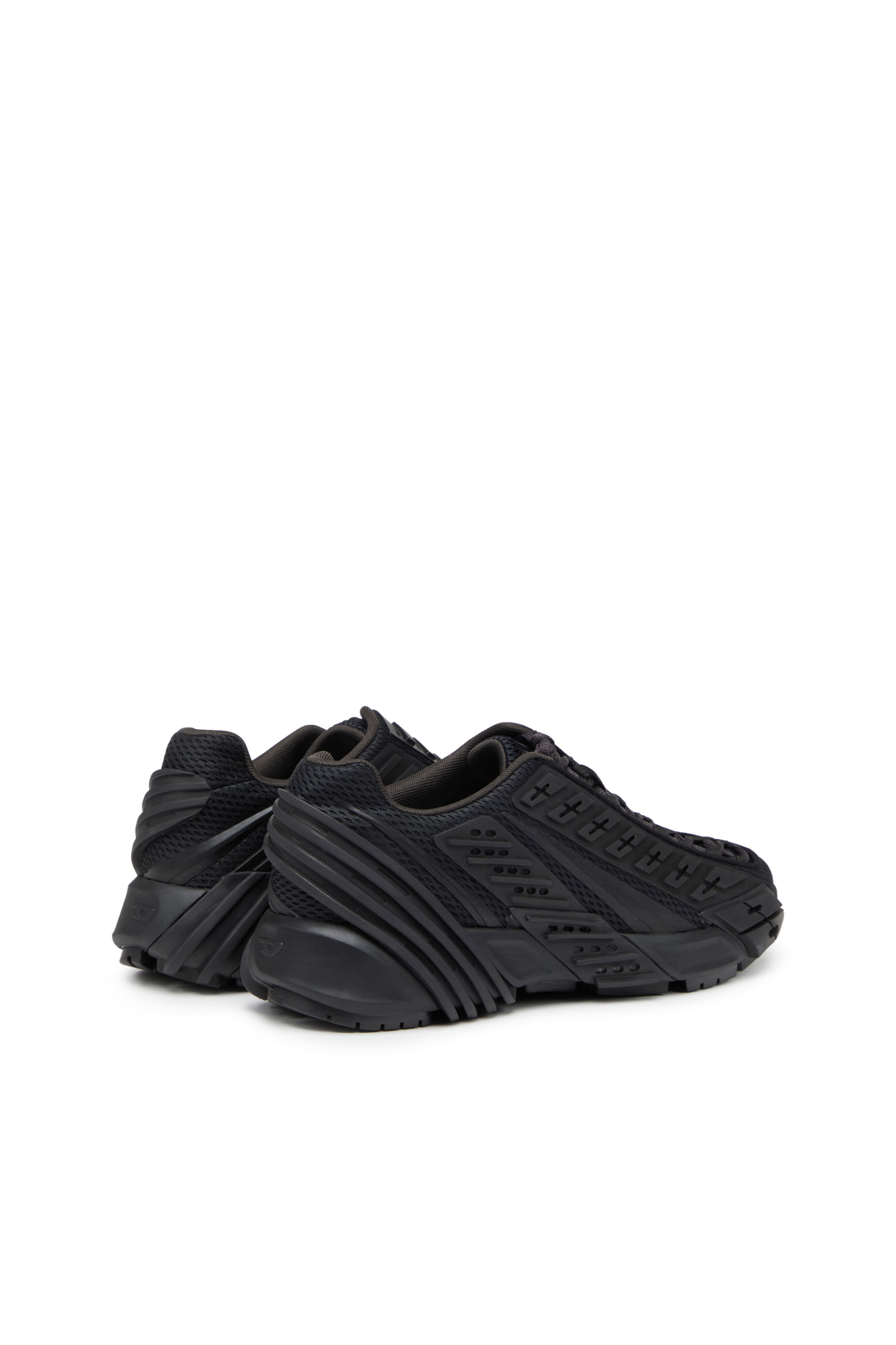 Diesel - S-PROTOTYPE V2, Man's S-Prototype V2 - Sneakers in mesh and rubber in Black - 3