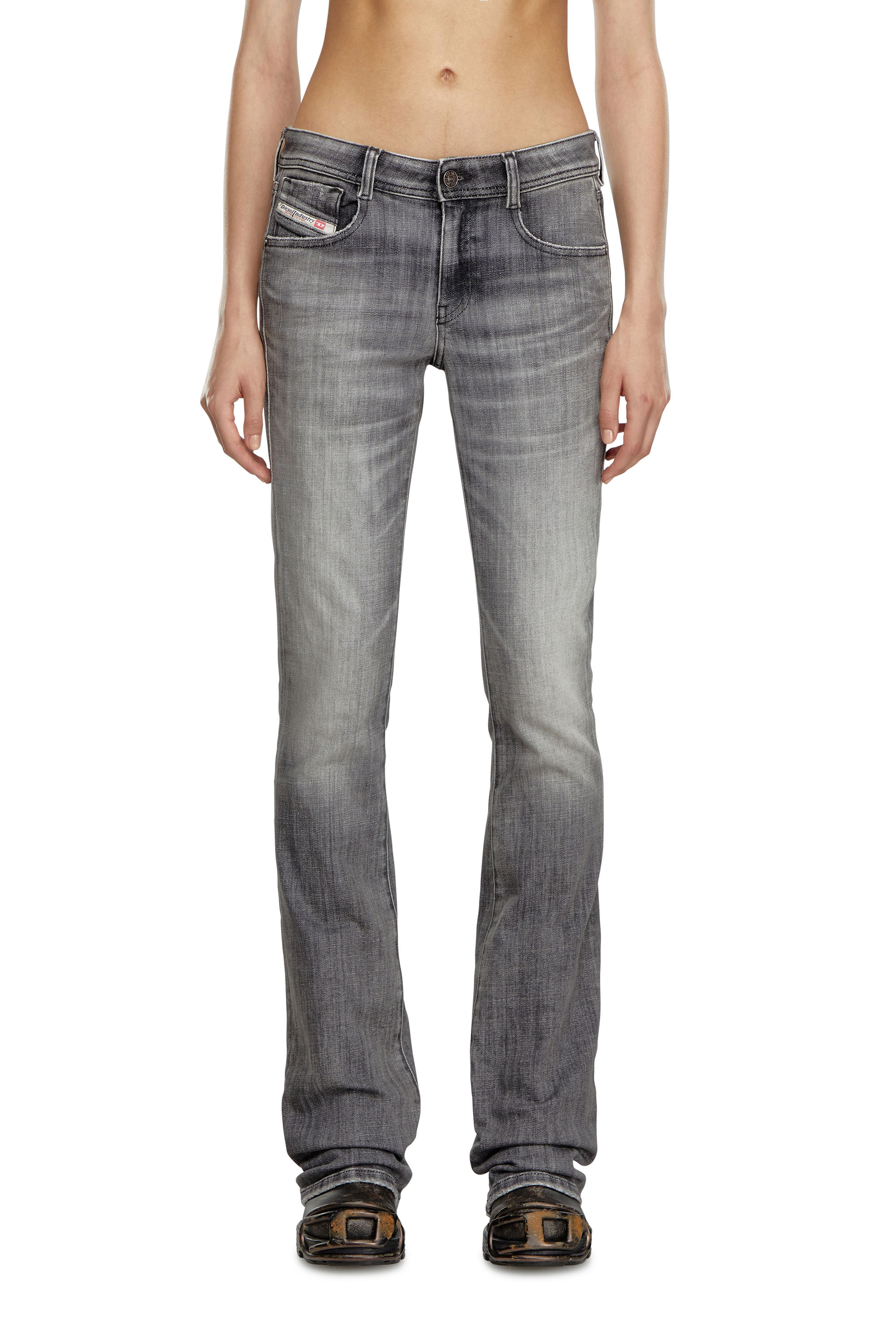 Diesel - Woman's Bootcut Jeans 1969 D-Ebbey 09J29, Grey - 3