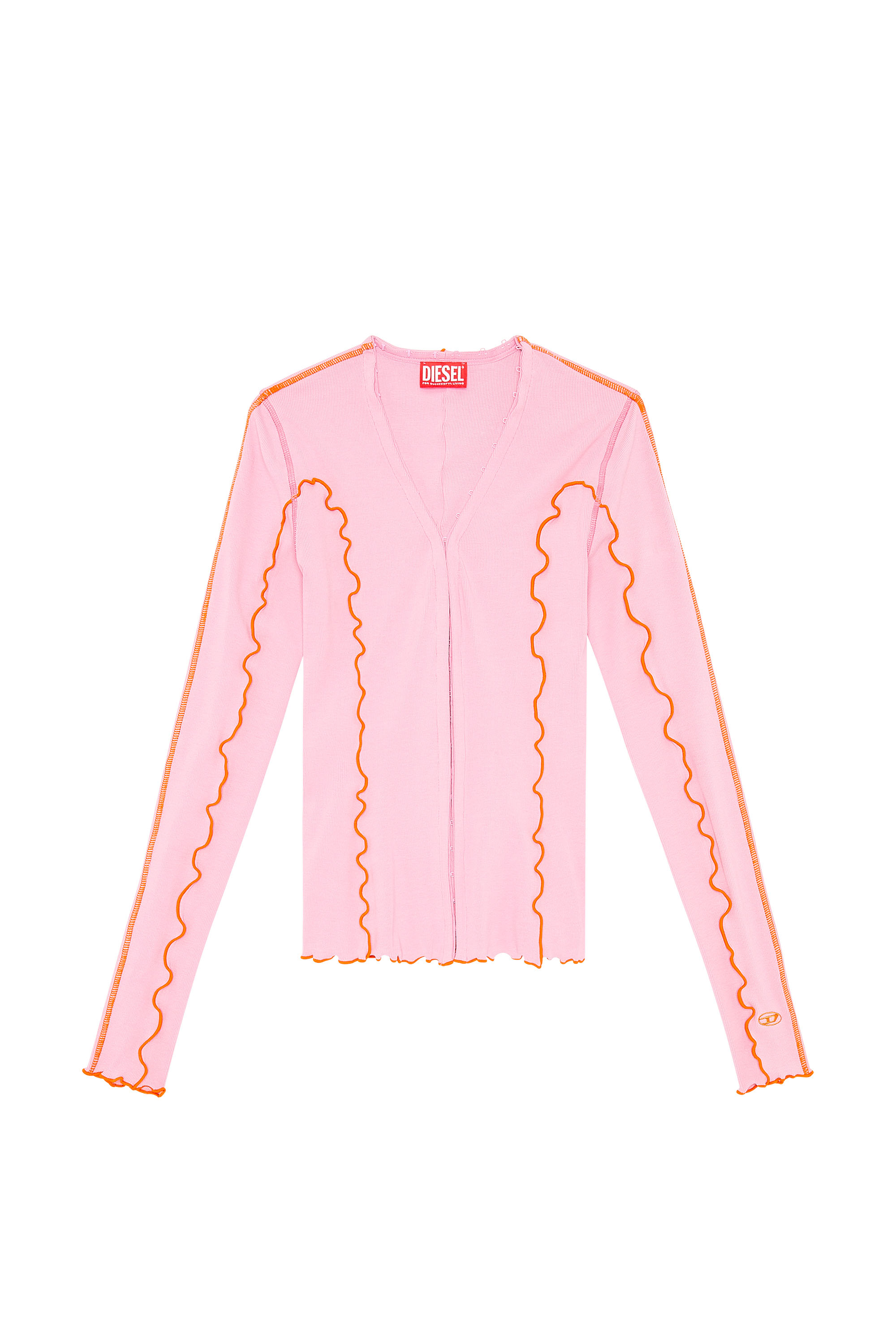 Diesel - T-RIBAS, Hot pink - Image 3