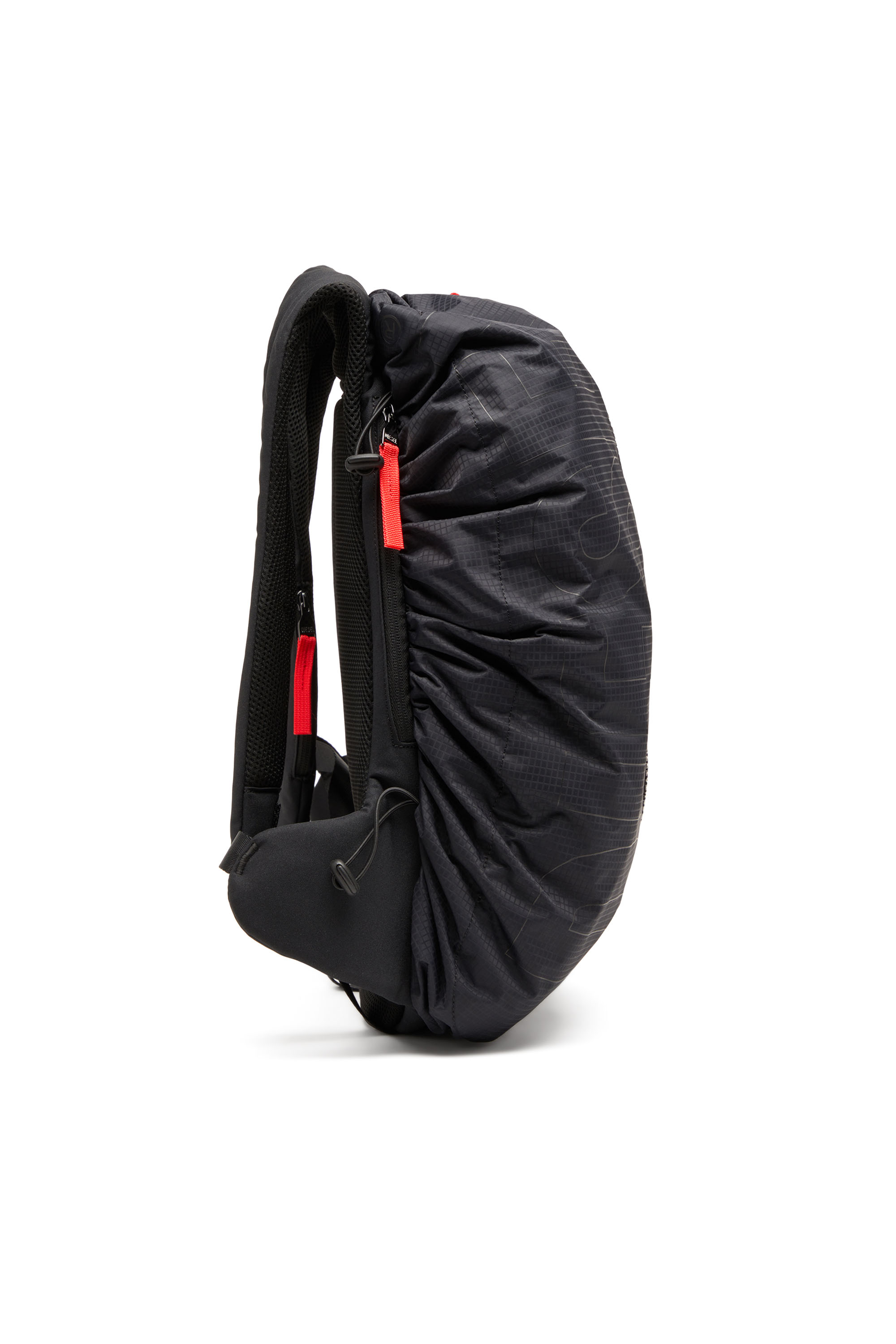 Diesel - ZIP-D BACKPACK X, Black - Image 3