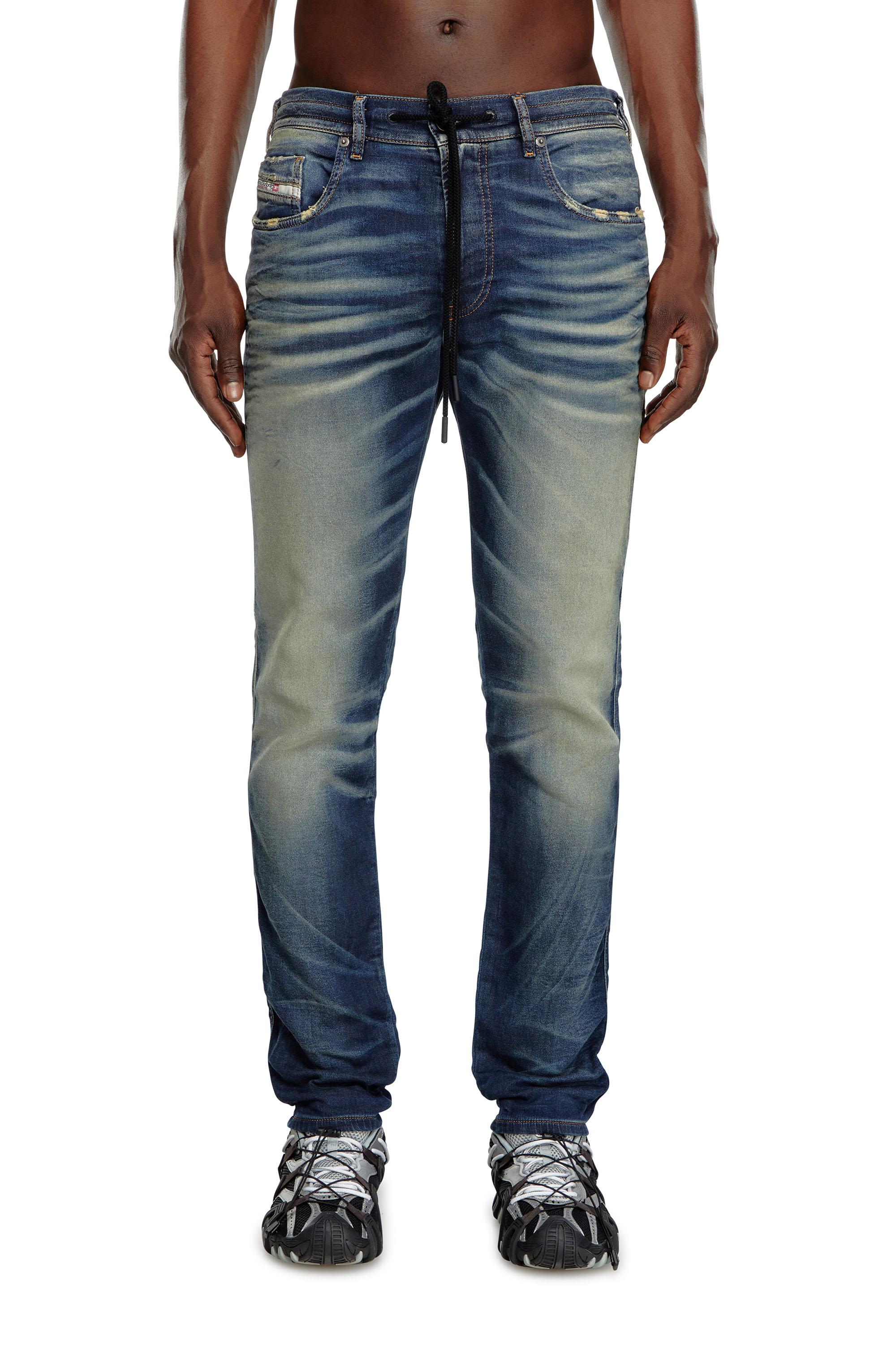 Diesel - Man's Slim 2060 D-Strukt Joggjeans&reg; 068MH, Dark Blue - 2