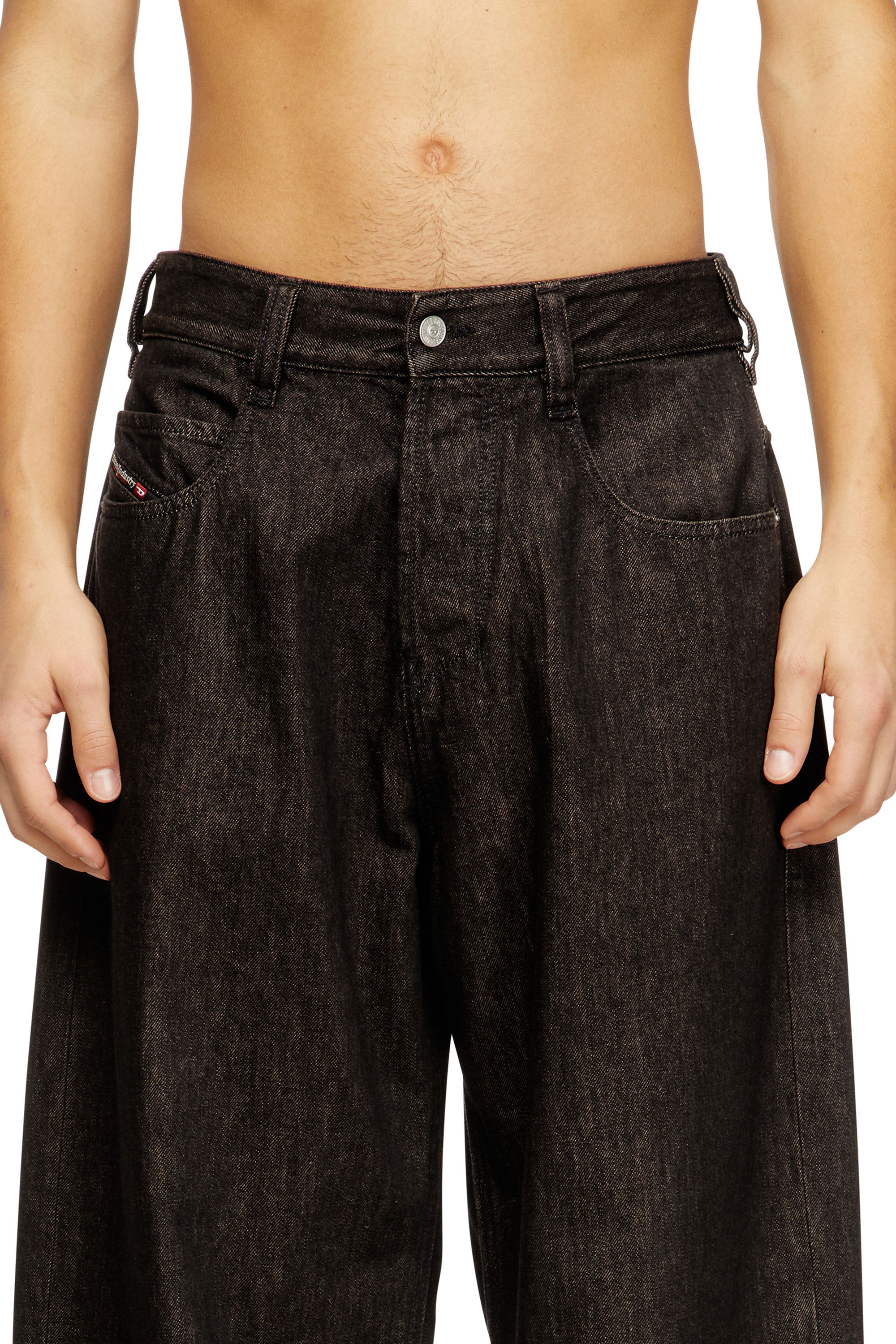 Relaxed Jeans 1997 D-Enim 09N25, Black/Dark grey Diesel - Unisex's Relaxed Jeans 1997 D-Enim 09N25, Black/Dark grey - 5