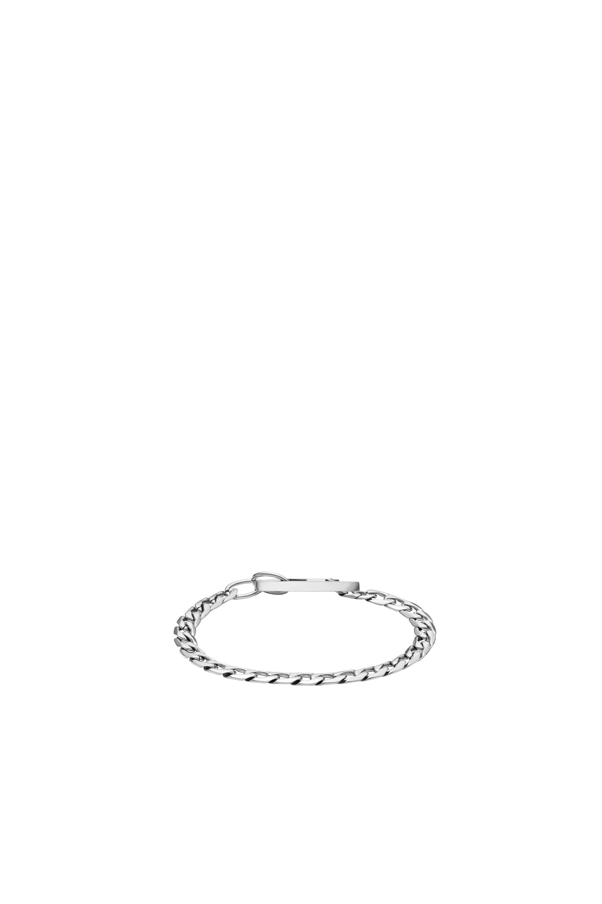 Diesel - DX1496, Unisex's Stainless steel chain bracelet in Silver - 2