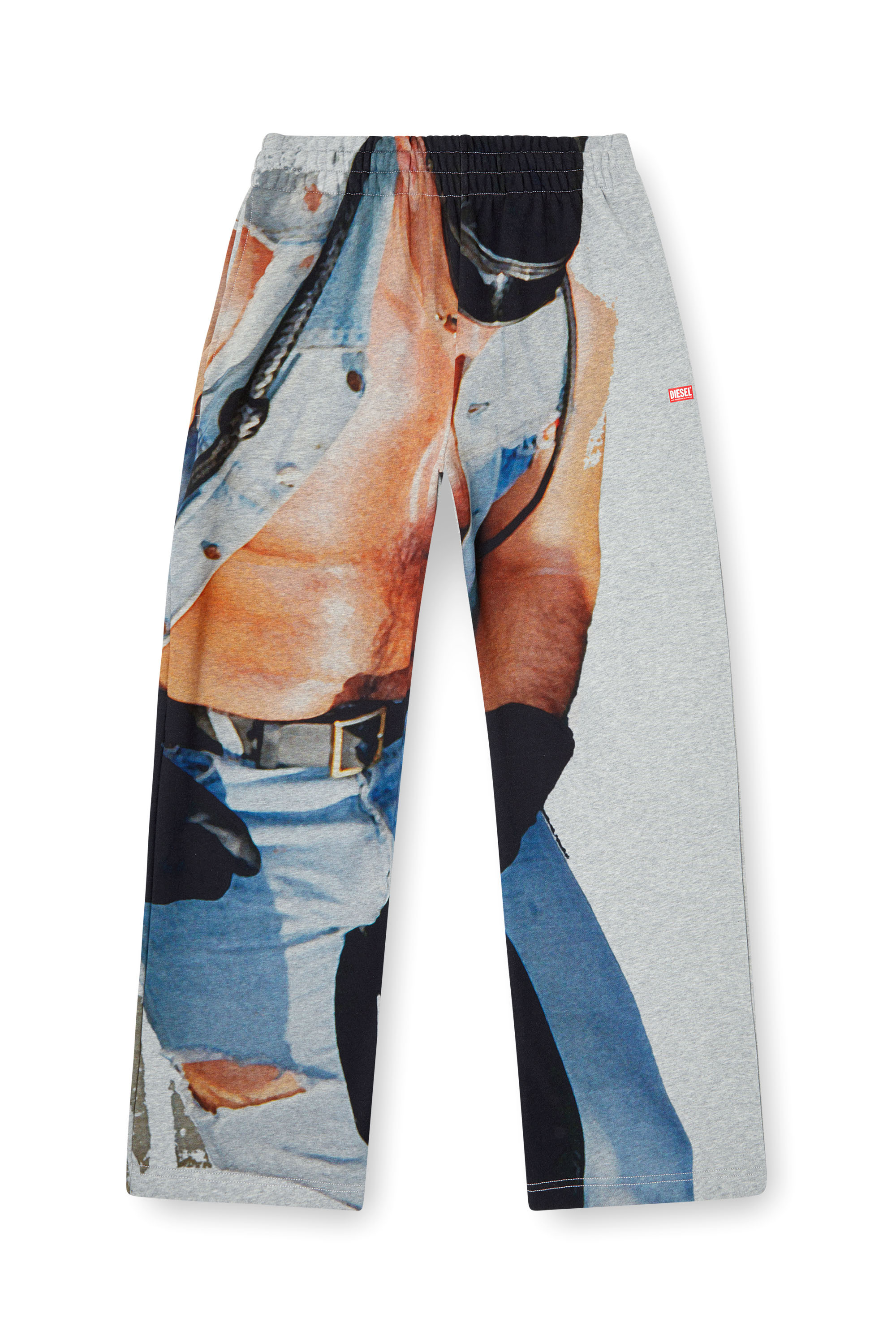 Diesel - PR-P-MARTAINS-TOM25, Unisex's Sweatpants with graphic print in Grey - 3