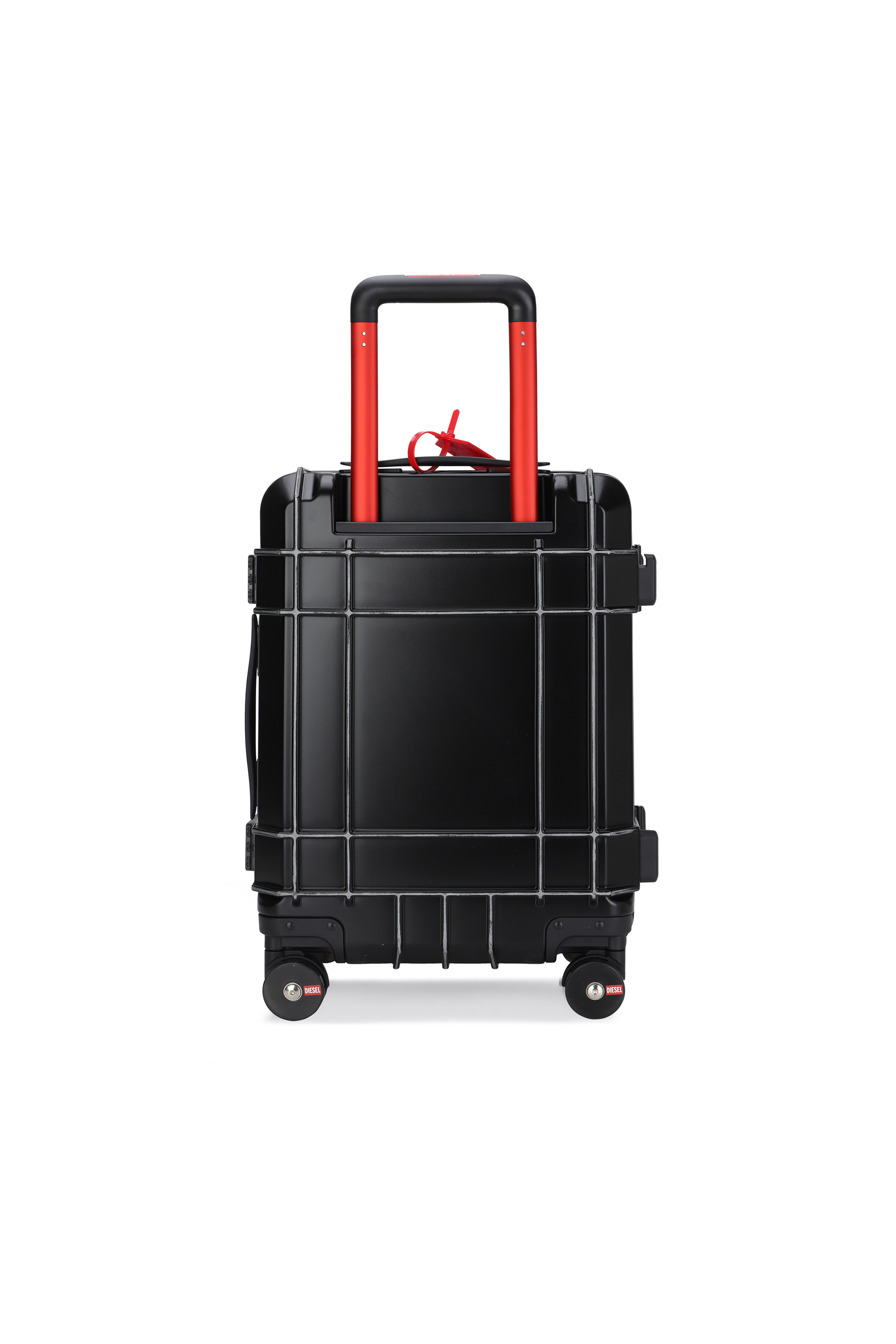 Diesel - DIESEL PC STRONG IMAGE TROLLEY- DSL003, Unisex's Rugged carry‑on suitcase 20" in Black - 2