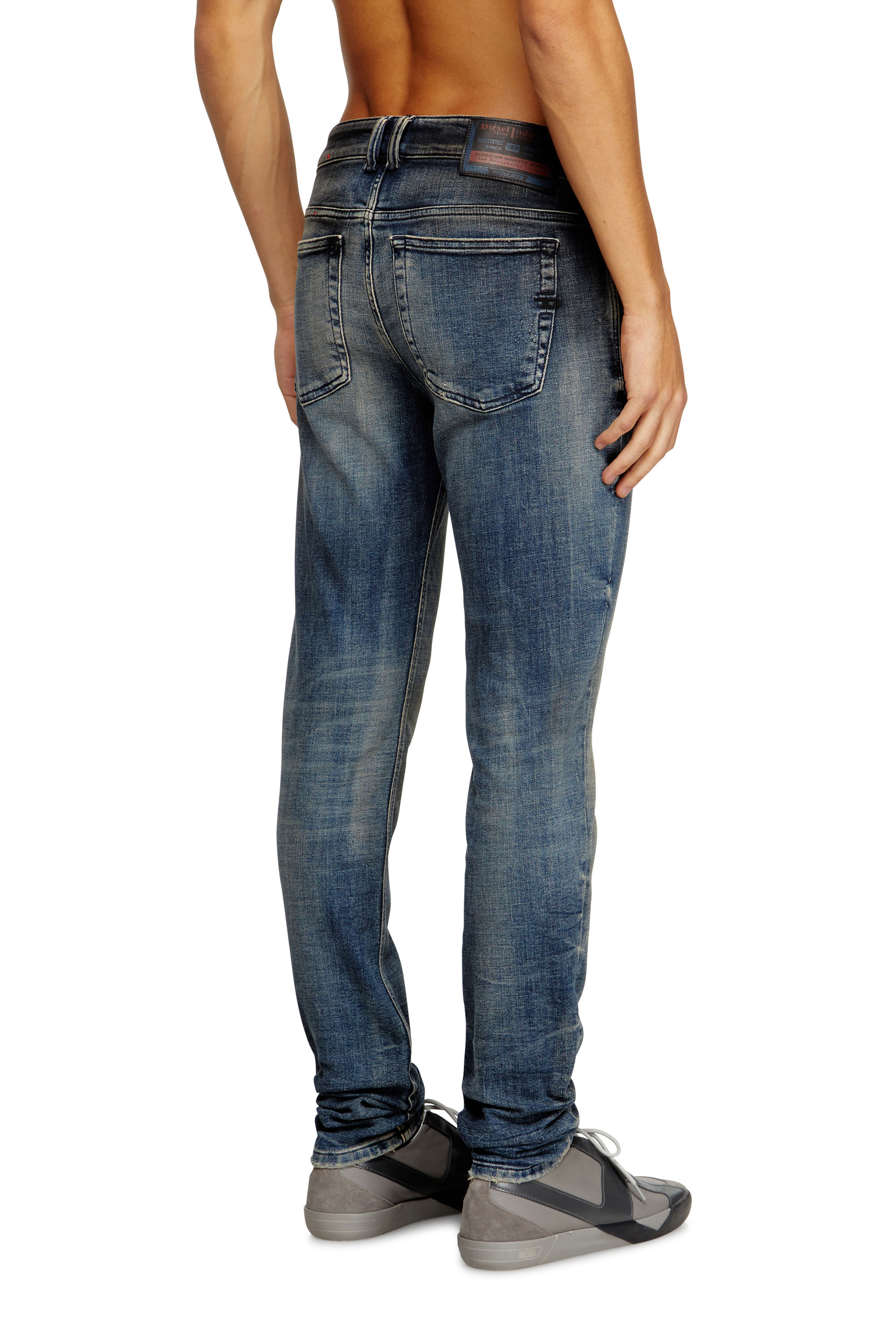 Skinny Jeans 1979 Sleenker 09N15, Medium blue Diesel - Man's Skinny Jeans 1979 Sleenker 09N15, Medium blue - 4