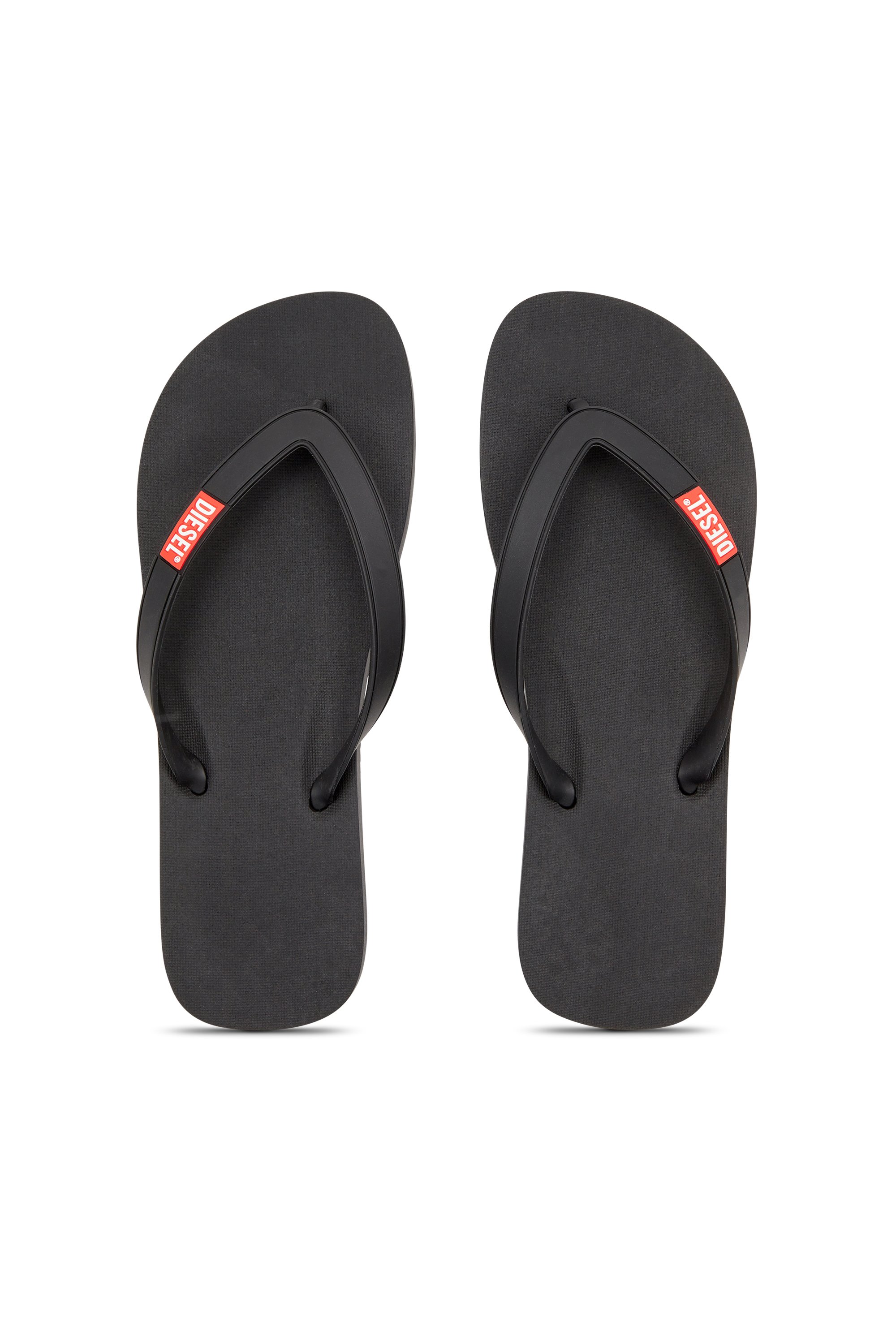 Diesel - SA-RIO, Man's Rubber flip-flops in Black - 5