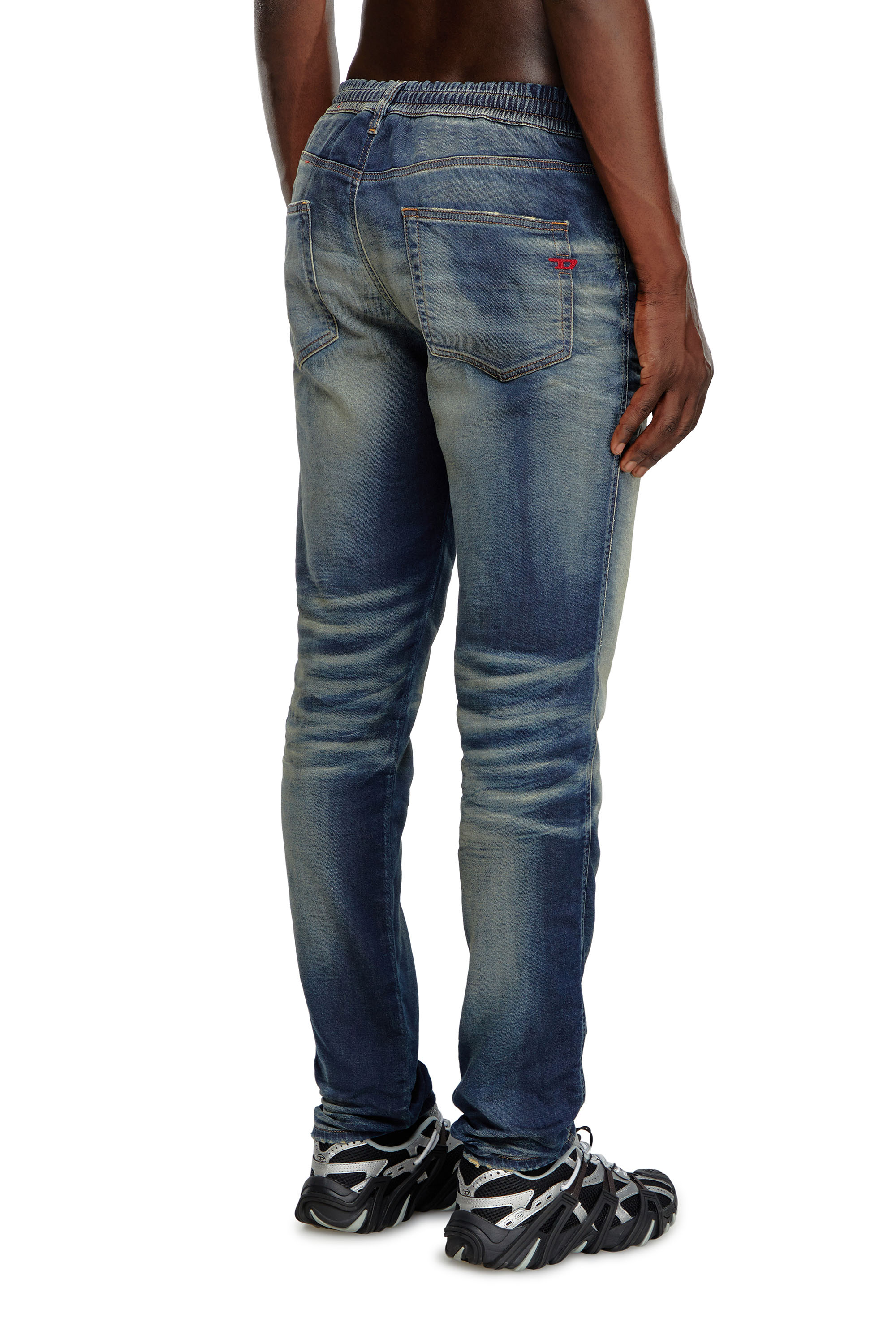 Diesel - Man's Slim 2060 D-Strukt Joggjeans&reg; 068MH, Dark Blue - 3