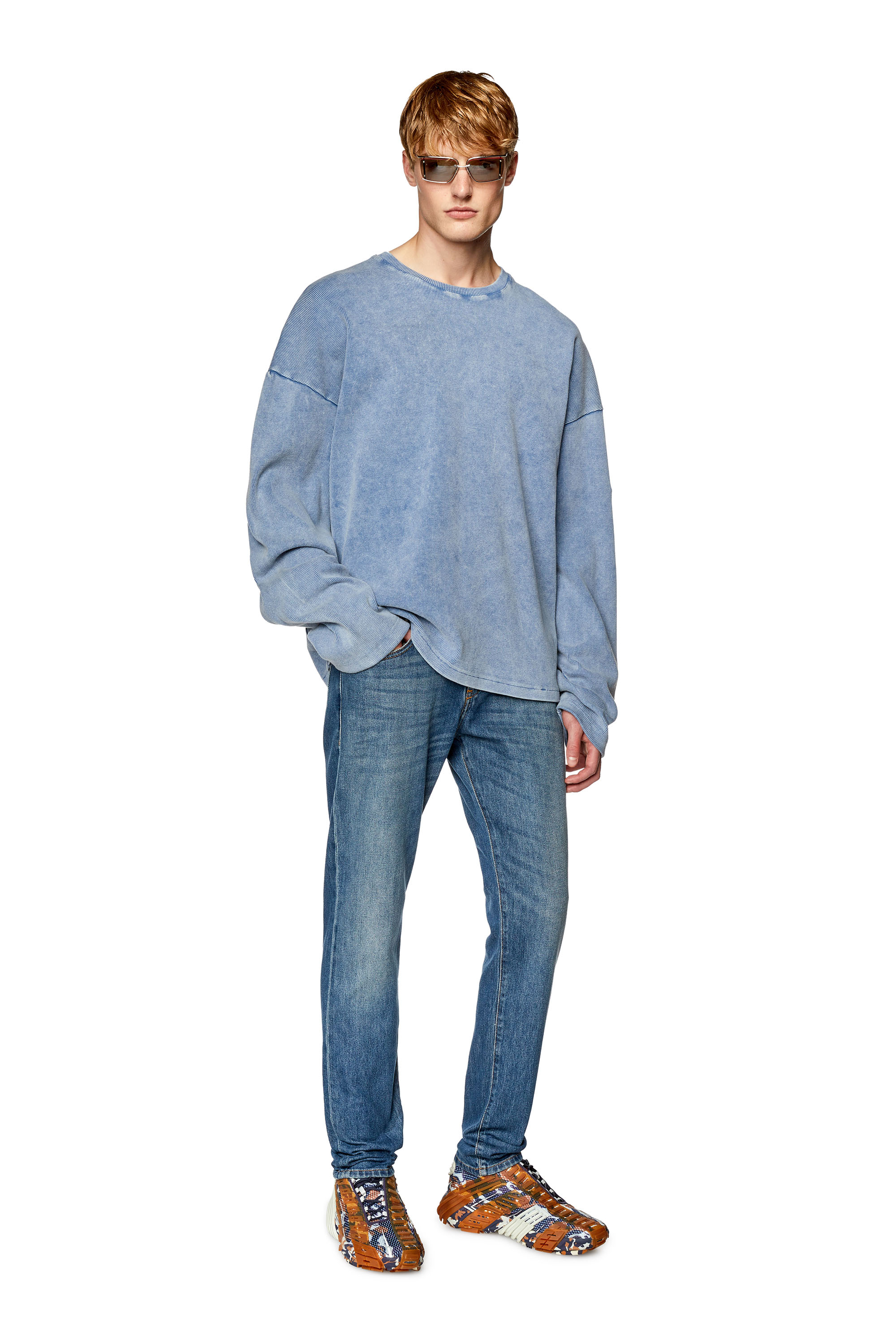 Diesel - Slim Jeans 2019 D-Strukt 09F88, Medium blue - Image 4