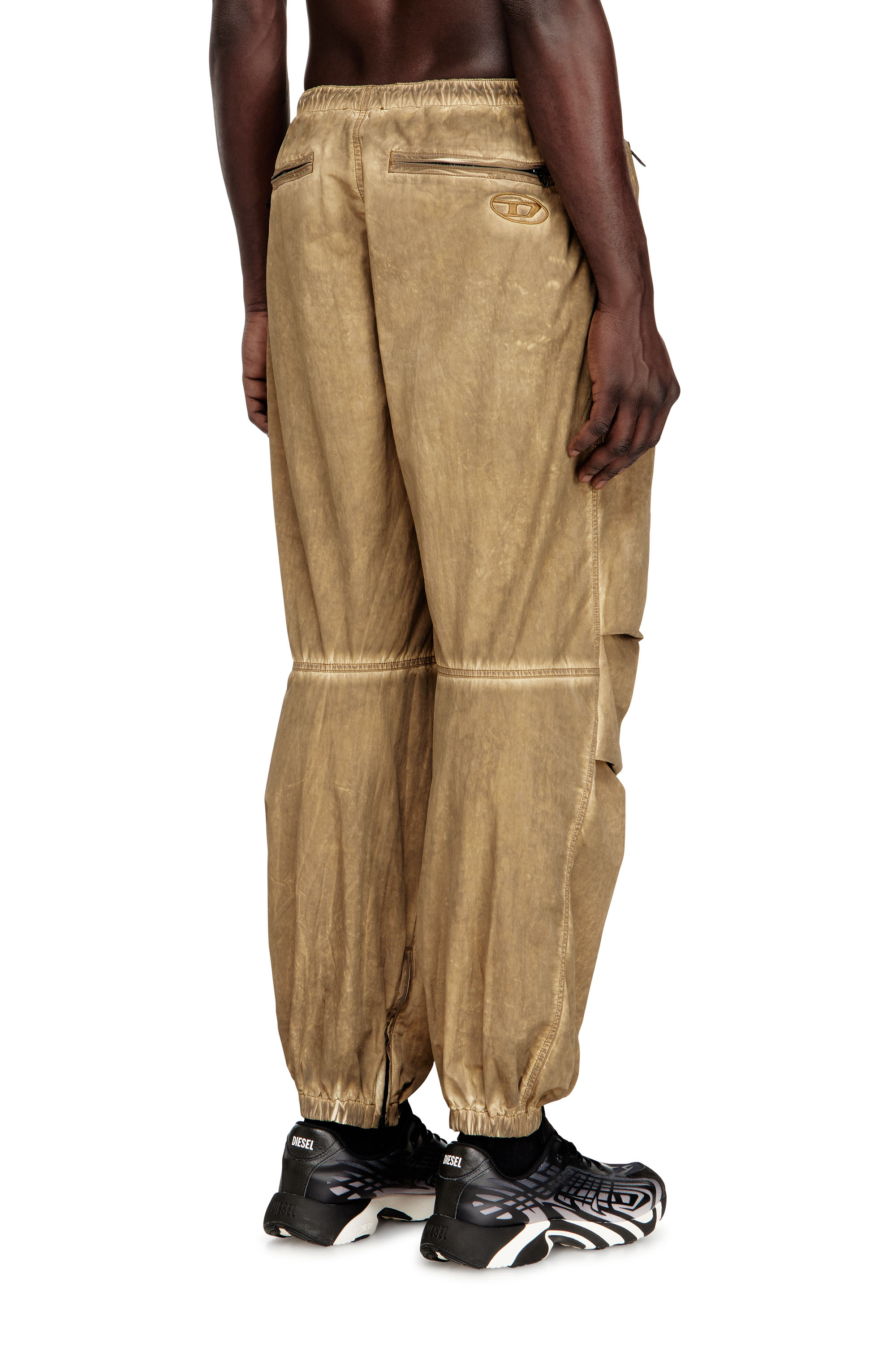 Diesel - P-STITCH-TREAT, Man's Cargo pants in dirt-effect Taslan in null - 4