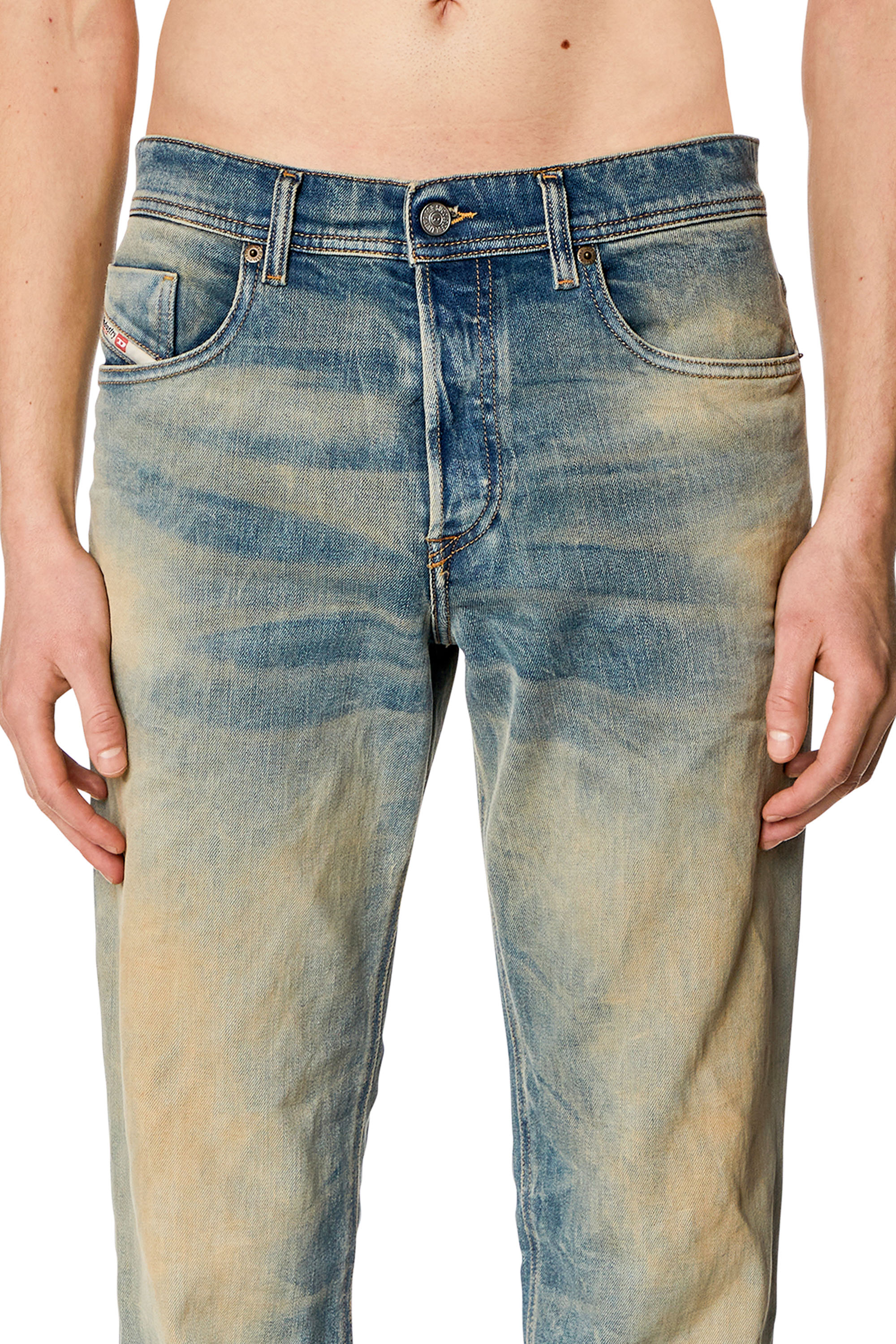 Diesel - Tapered Jeans 2023 D-Finitive 09H78, Medium blue - Image 4