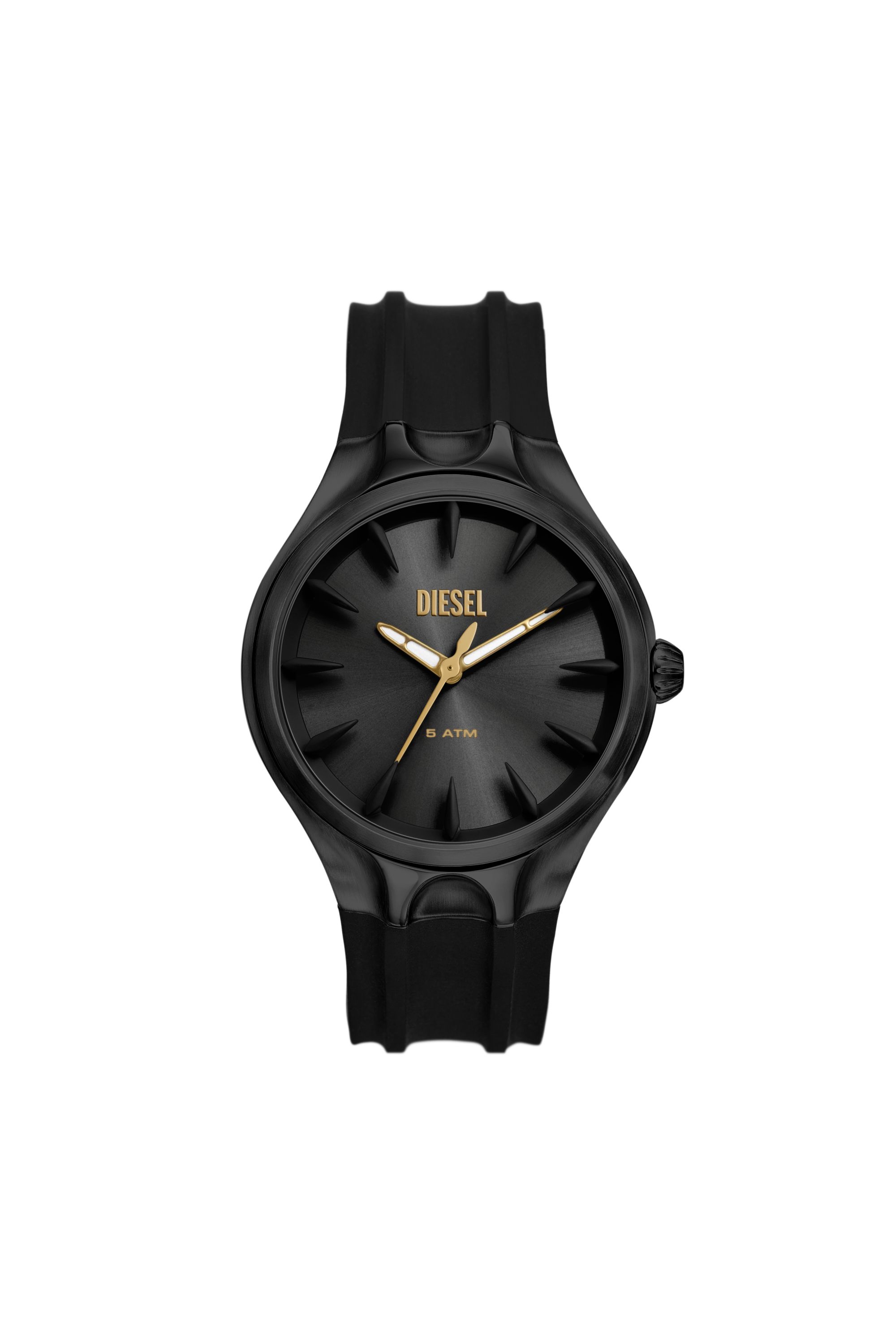 Diesel - DZ2217, Man's Streamline Silicone Watch in Black - 1