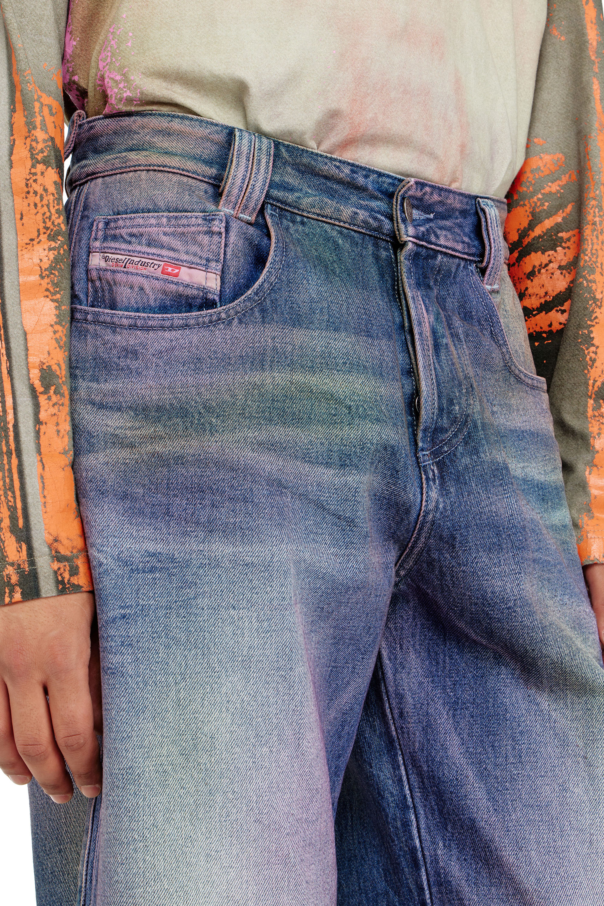 Diesel - Unisex's Relaxed Jeans 1982 D-Hakou 007FW, Medium blue - 9