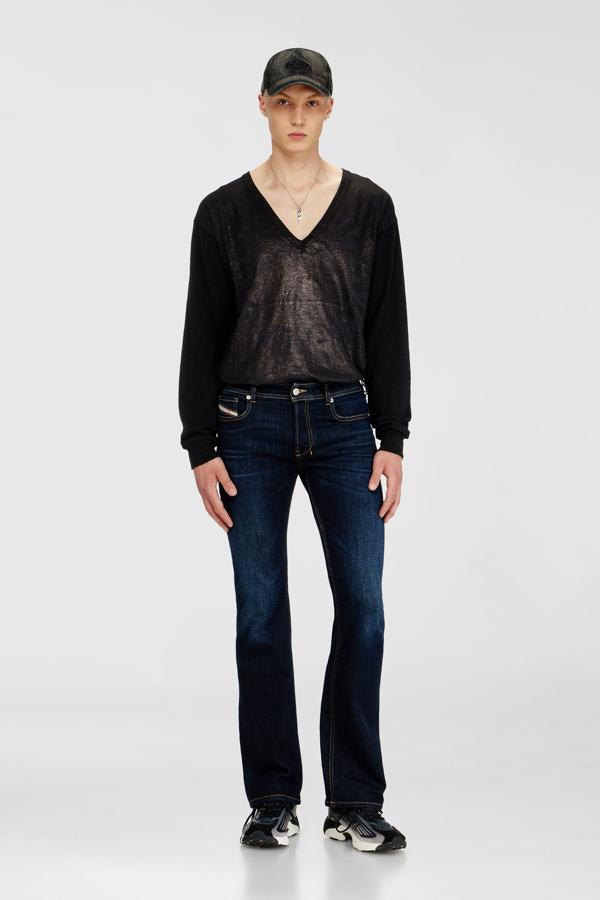 Diesel - Man's Bootcut Jeans 2007 Zatiny 09Q15, Dark Blue - 2