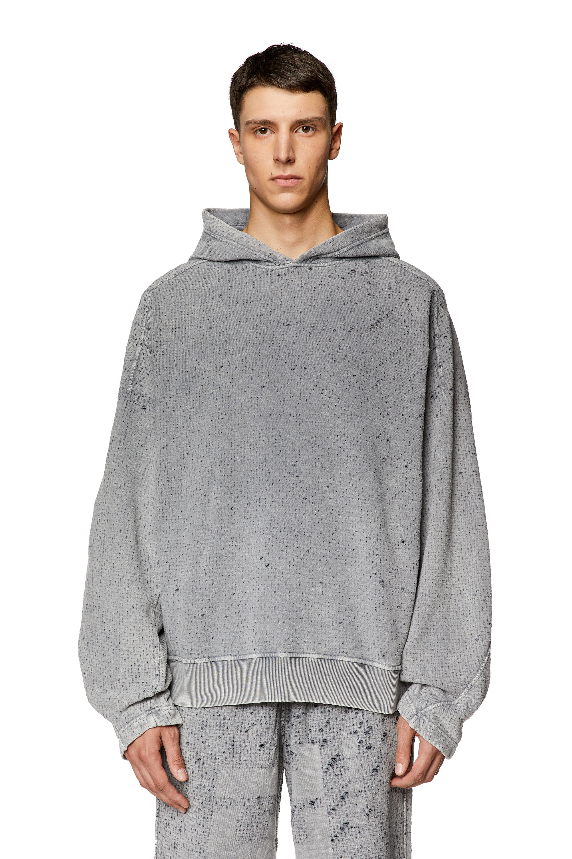 Diesel - S-MACORN-HOOD, Grey - Image 5