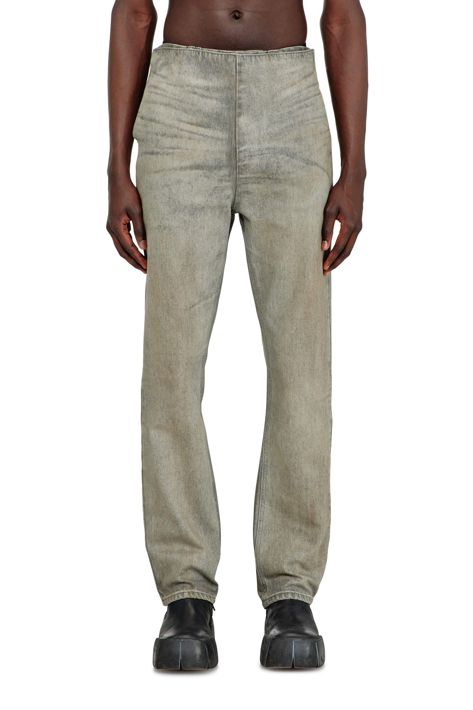 Diesel - Man's Slim Jeans D-THANOR 09P24, Grey - 3