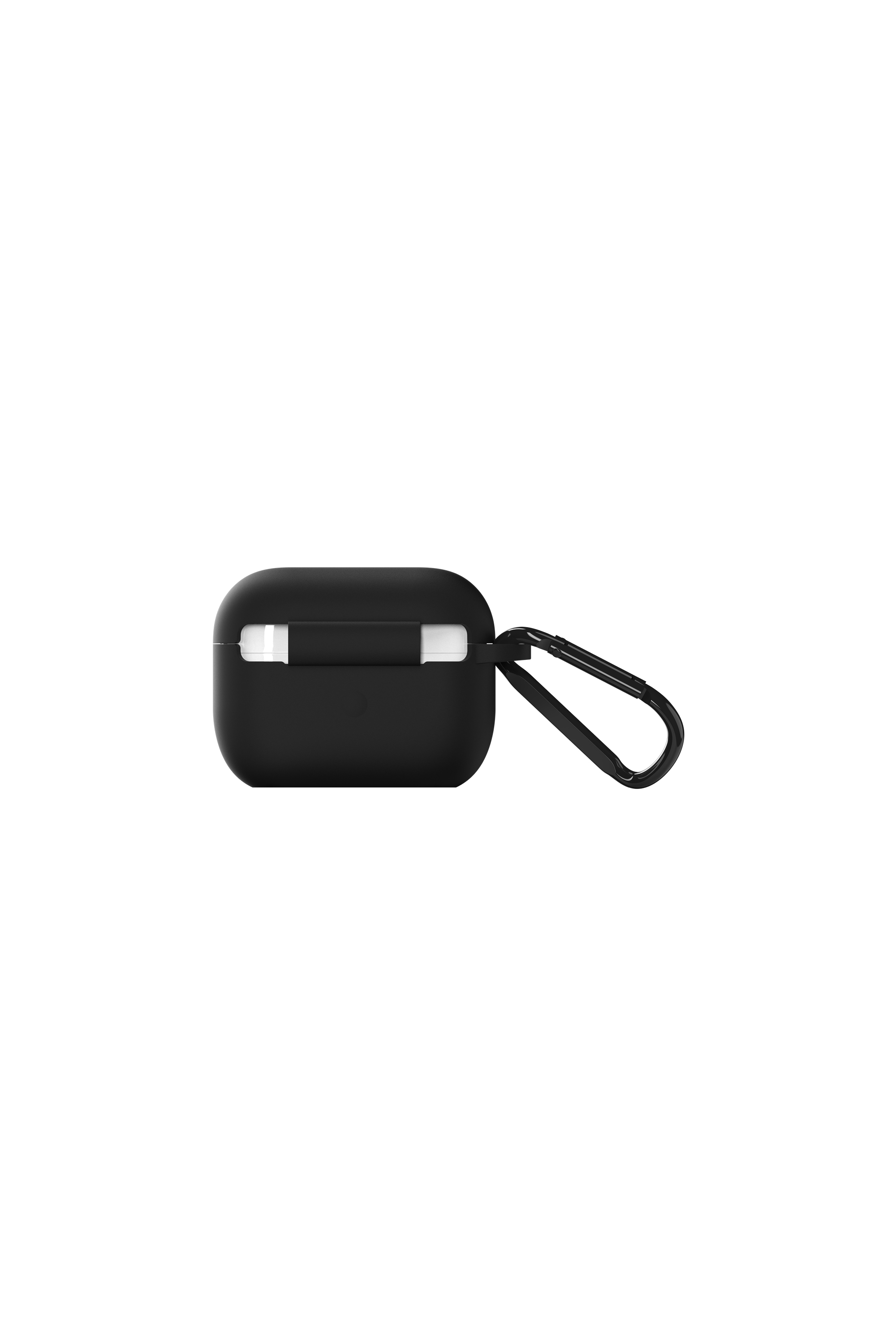 Diesel - 45835 AIRPOD CASE, Unisex's Airpod case silicone  for AirPods pro in Black - 2