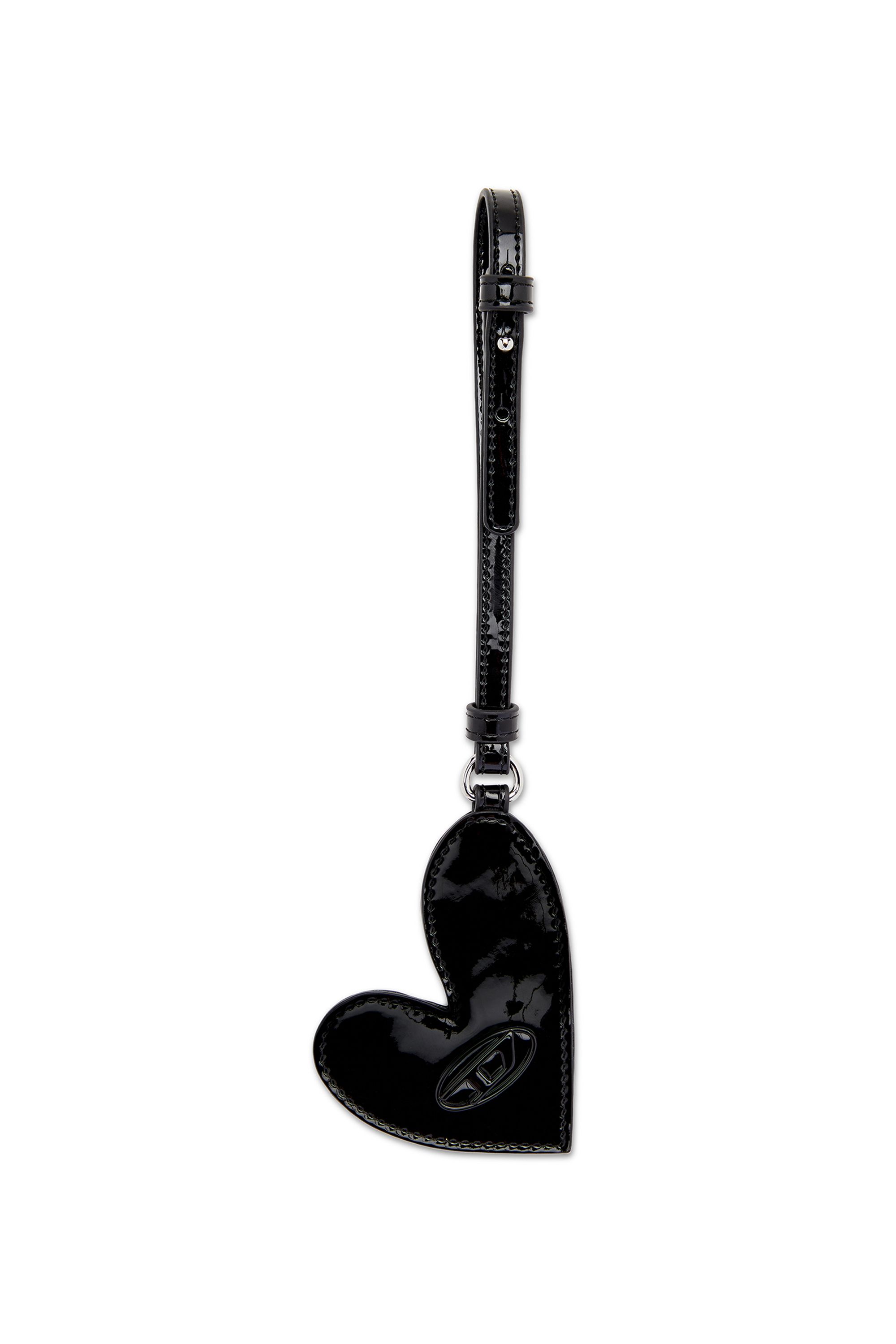 Diesel - PLAY MIRROR, Woman's Mirror charm with glossy finish in Black - 1