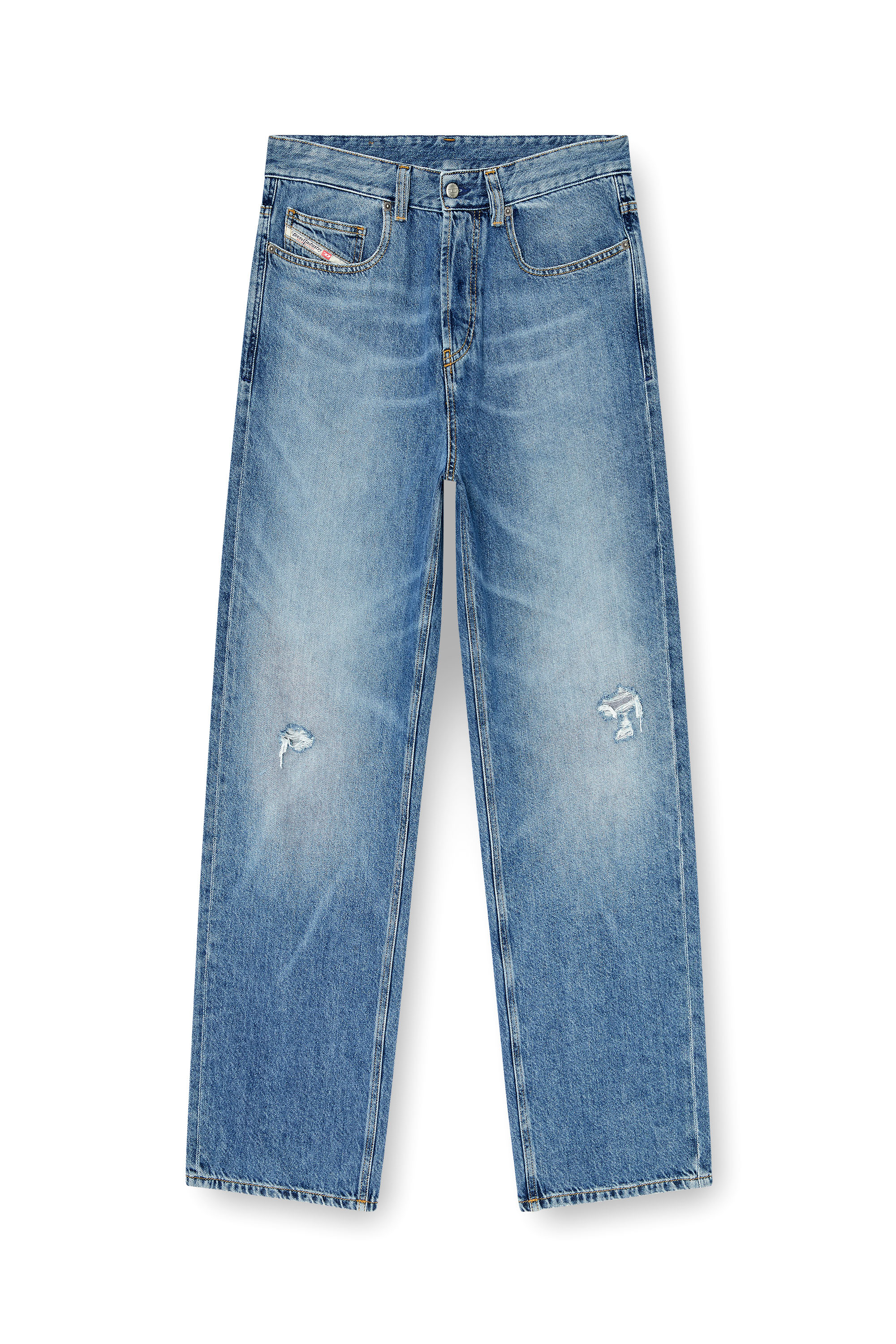 Diesel - Man's Relaxed Jeans 2001 D-Macro 09P61, Medium blue - 6