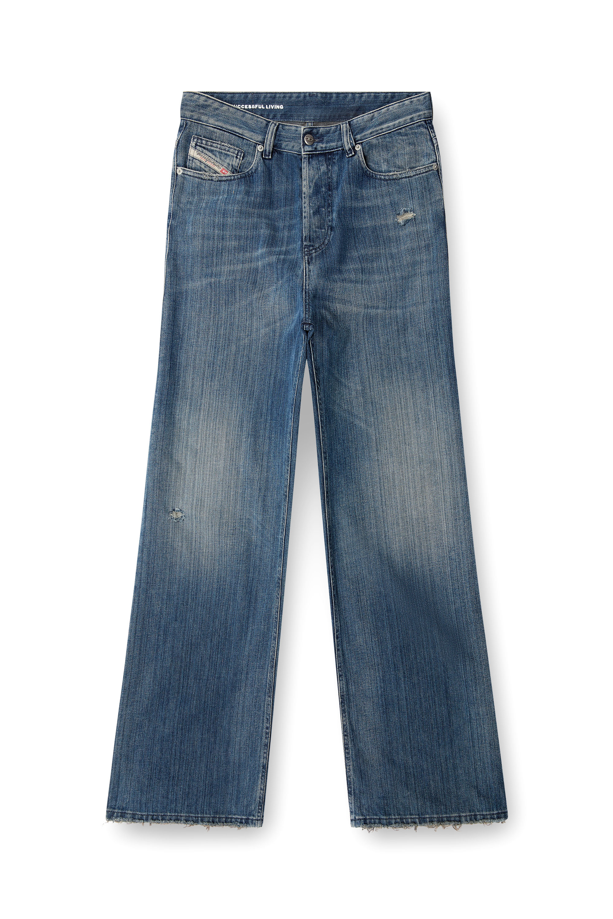 Relaxed Jeans 1996 D-Sire 09M09, Dark Blue Diesel - Woman's Relaxed Jeans 1996 D-Sire 09M09, Dark Blue - 2