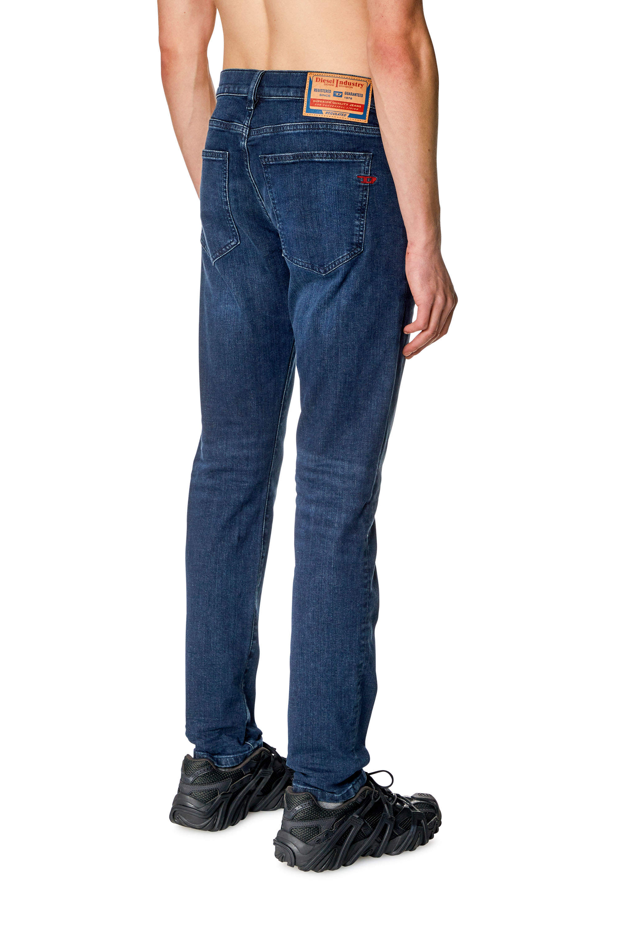 Slim Fit Men\'s Jeans: White, Diesel® Indonesia Black, Blue, D-Strukt 