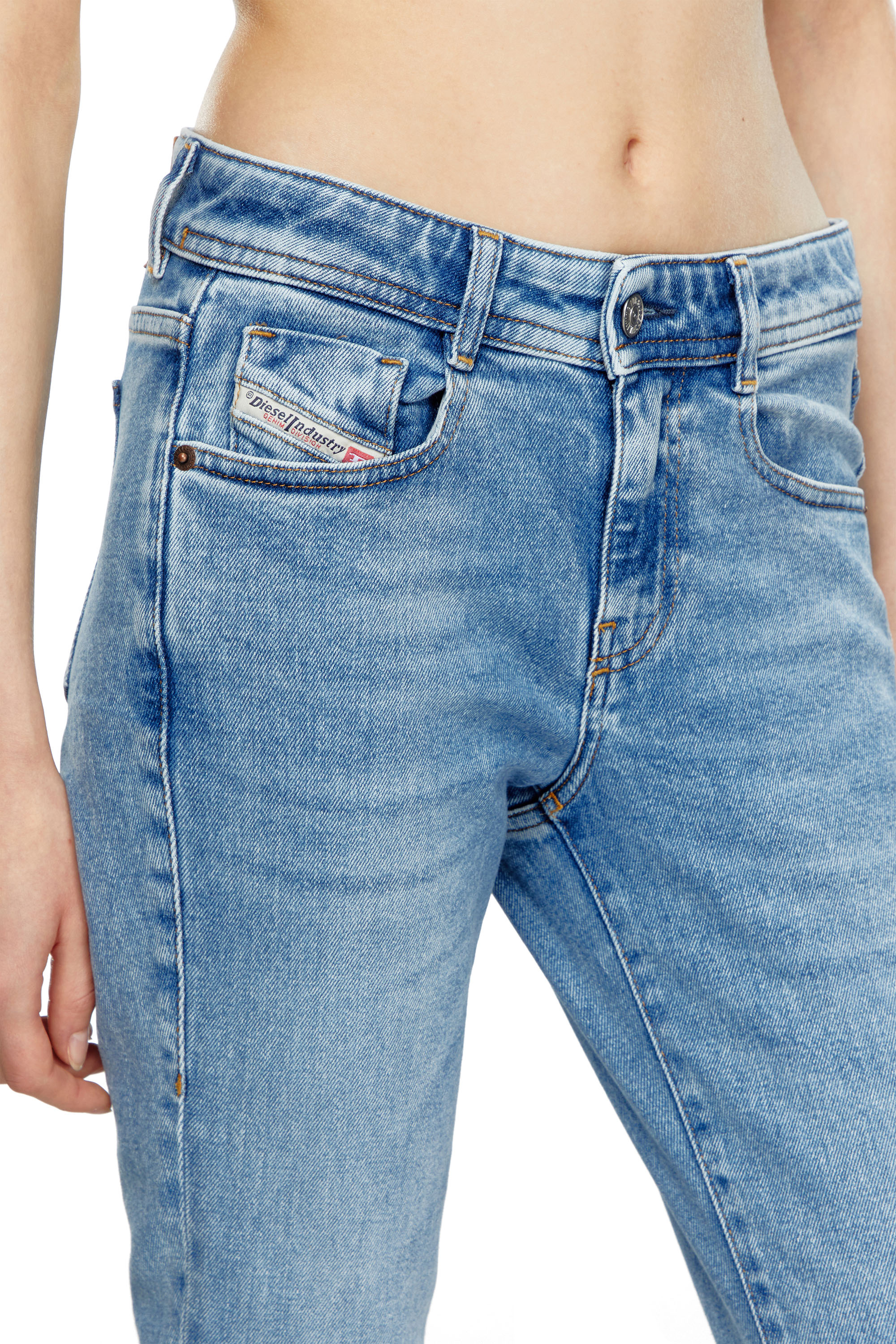 Diesel - Bootcut and Flare Jeans 1969 D-Ebbey 9B92L, Light Blue - Image 3