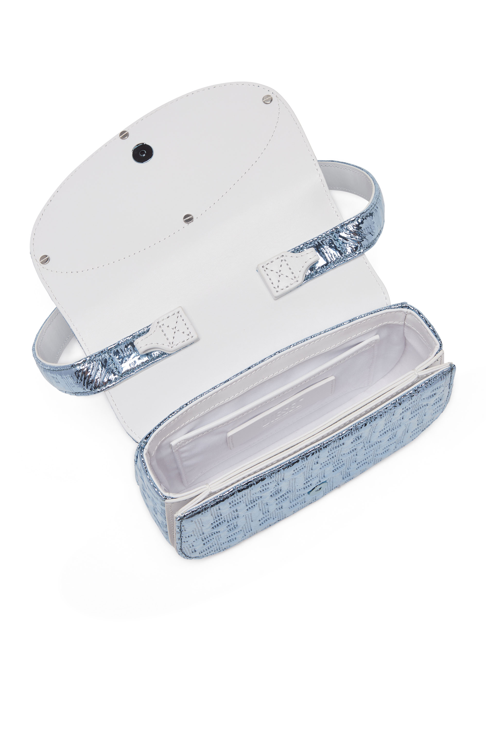 Diesel - FF-1DR SHOULDER BAG, Azure - Image 4