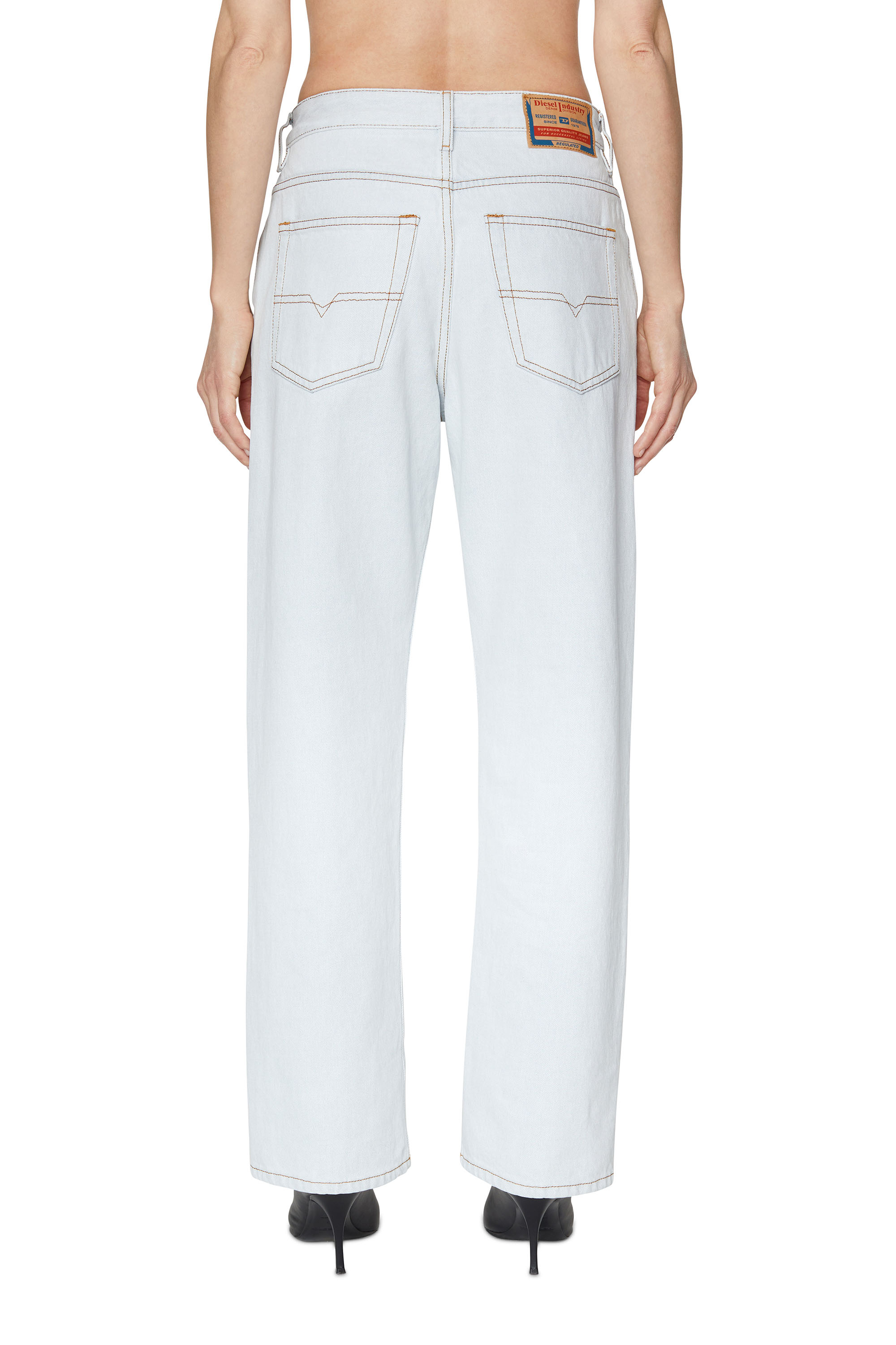 Diesel - Straight Jeans 1999 D-Reggy 0079Z, Light Blue - Image 2