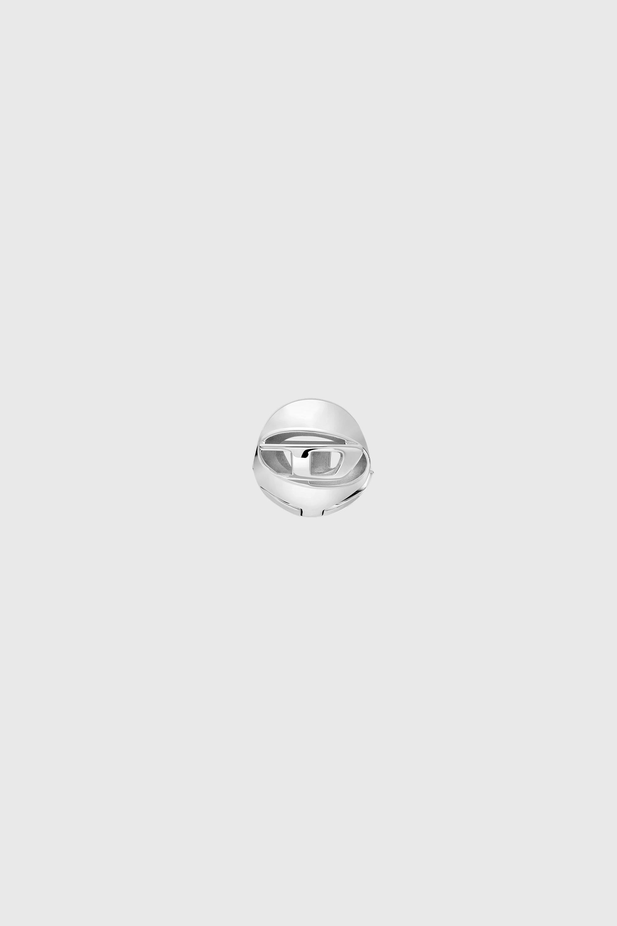 Diesel - DX1718040, Unisex's Stainless Steel Hoop Earring in Silver - 2