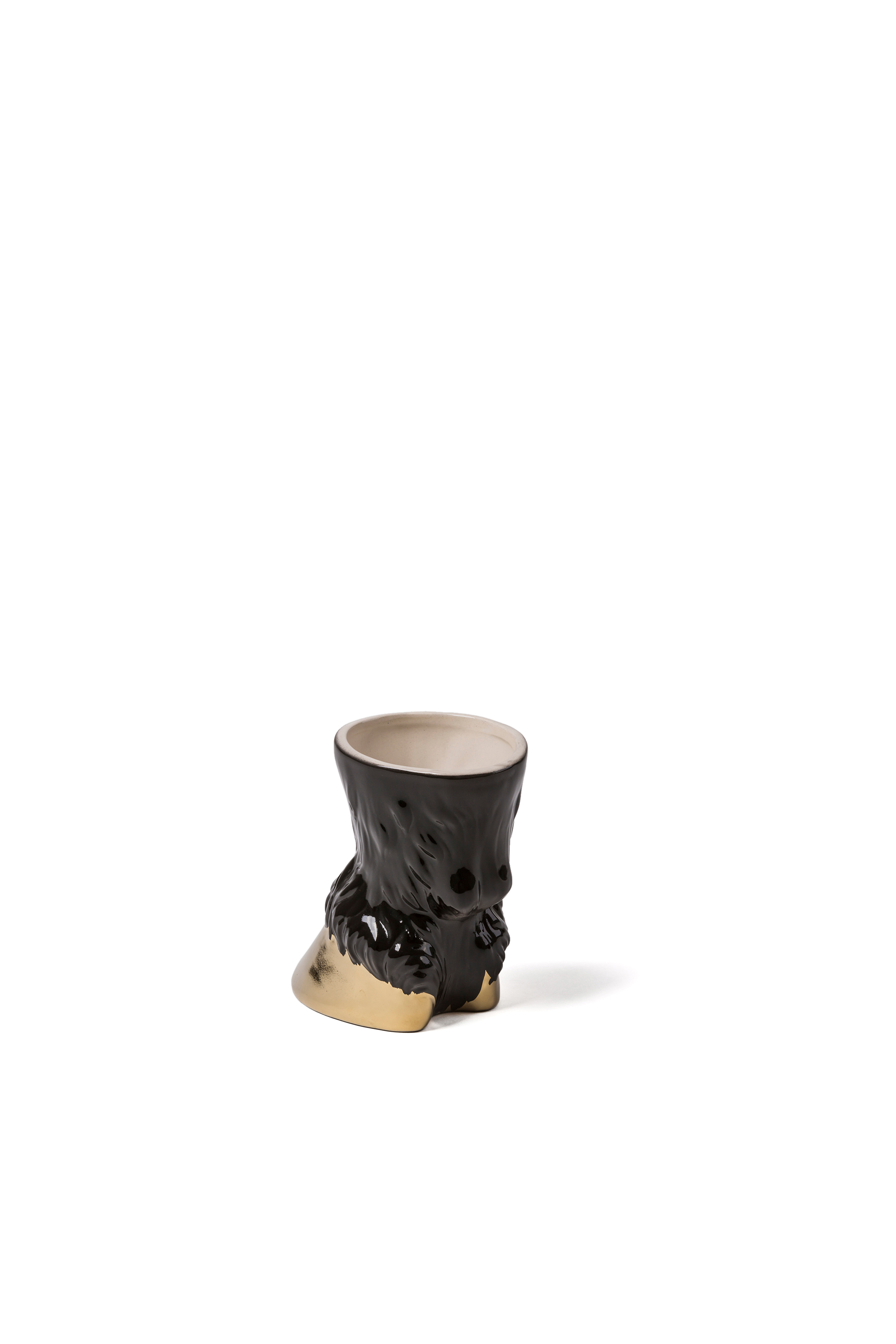 Diesel - 11082 Party Animal, Unisex's Bull Vase/Glass in Gold/Black - 3