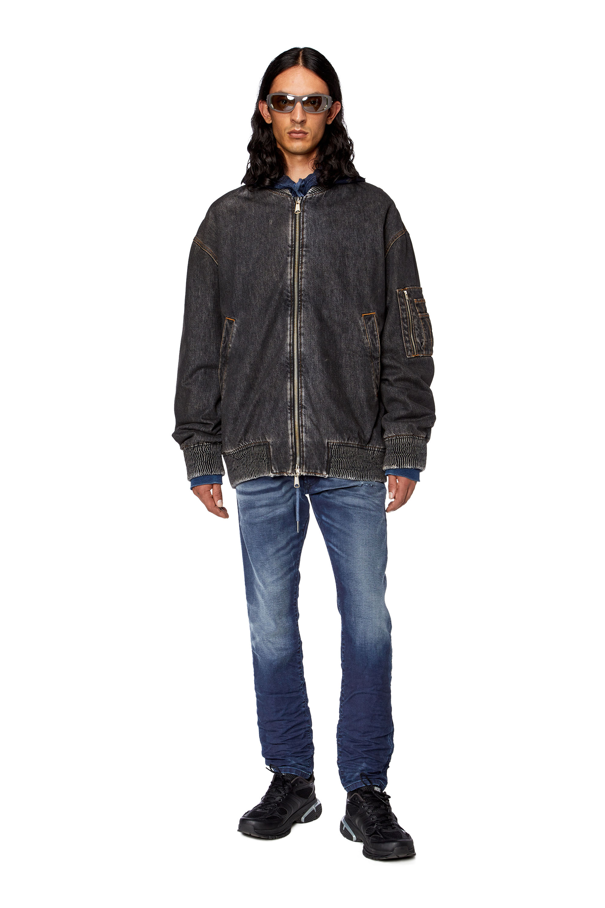 Diesel - Tapered 2030 D-Krooley Joggjeans® 068FQ, Dark Blue - Image 4