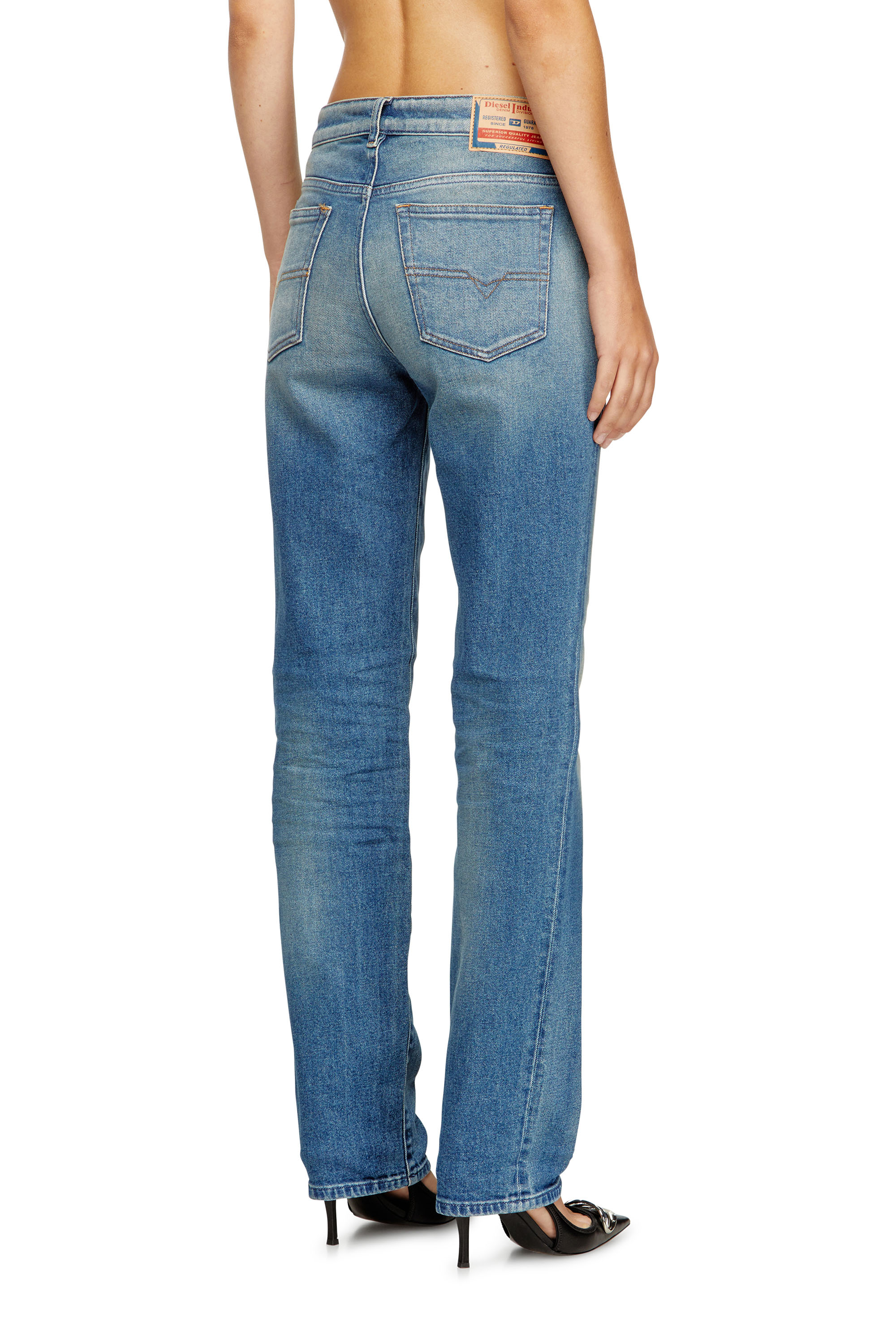 Regular Jeans 1989 D-Mine 09M14, Medium blue Diesel - Woman's Regular Jeans 1989 D-Mine 09M14, Medium blue - 4