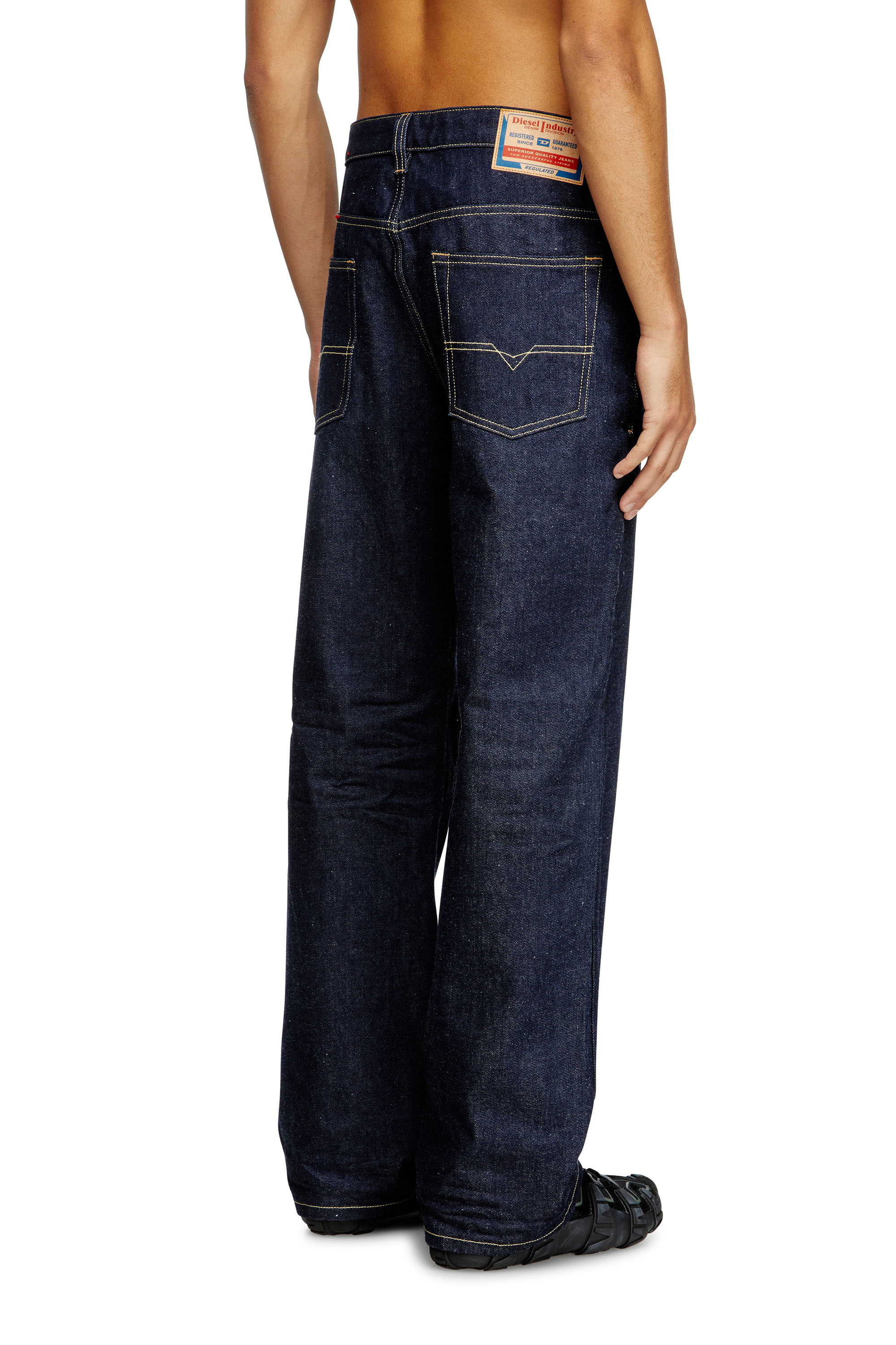 Diesel - Man's Relaxed Jeans 2001 D-Macro 0GRDV, Dark Blue - 4