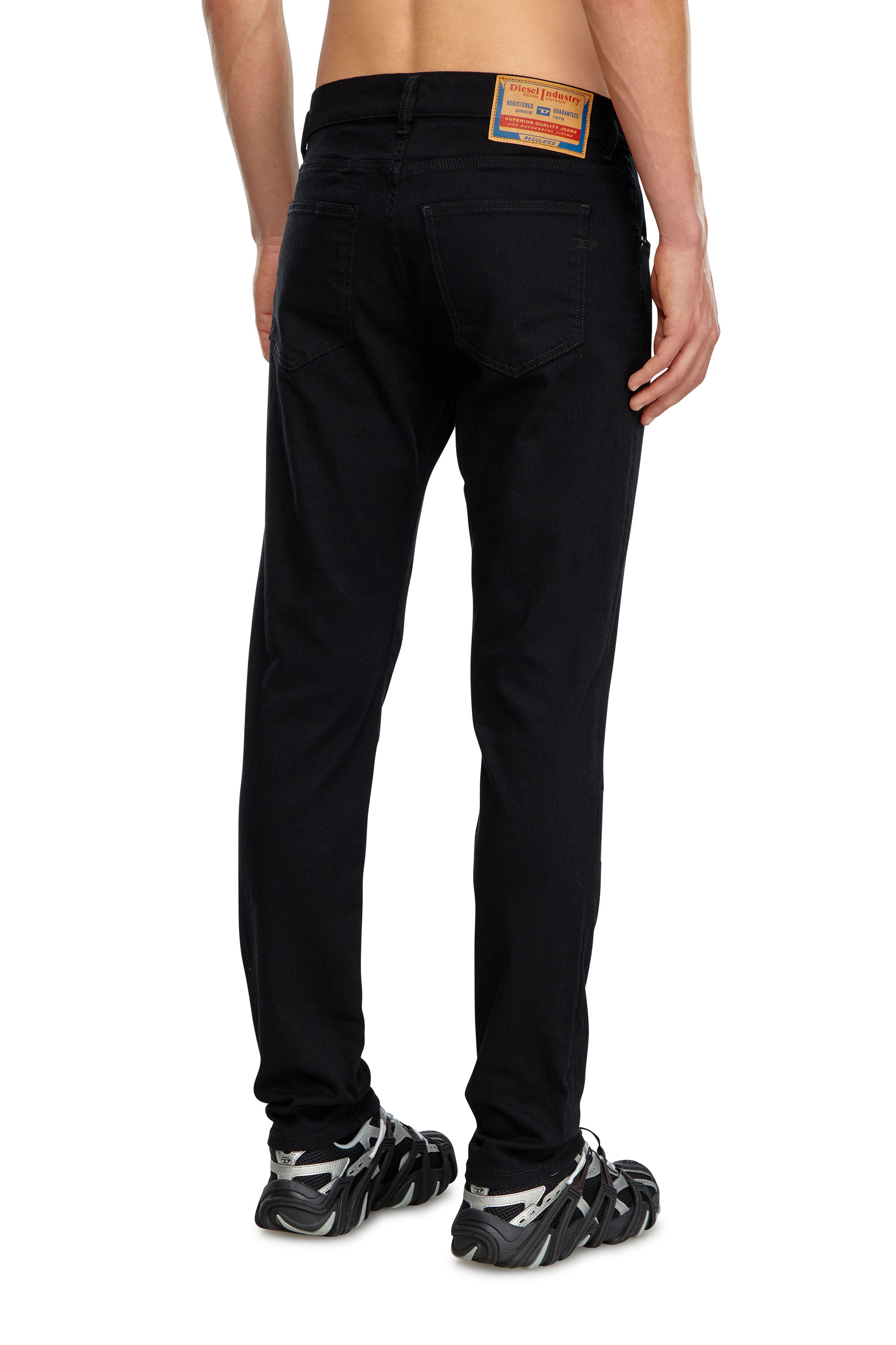 Diesel - Slim Jeans 2019 D-Strukt 069YP, Black/Dark grey - Image 2