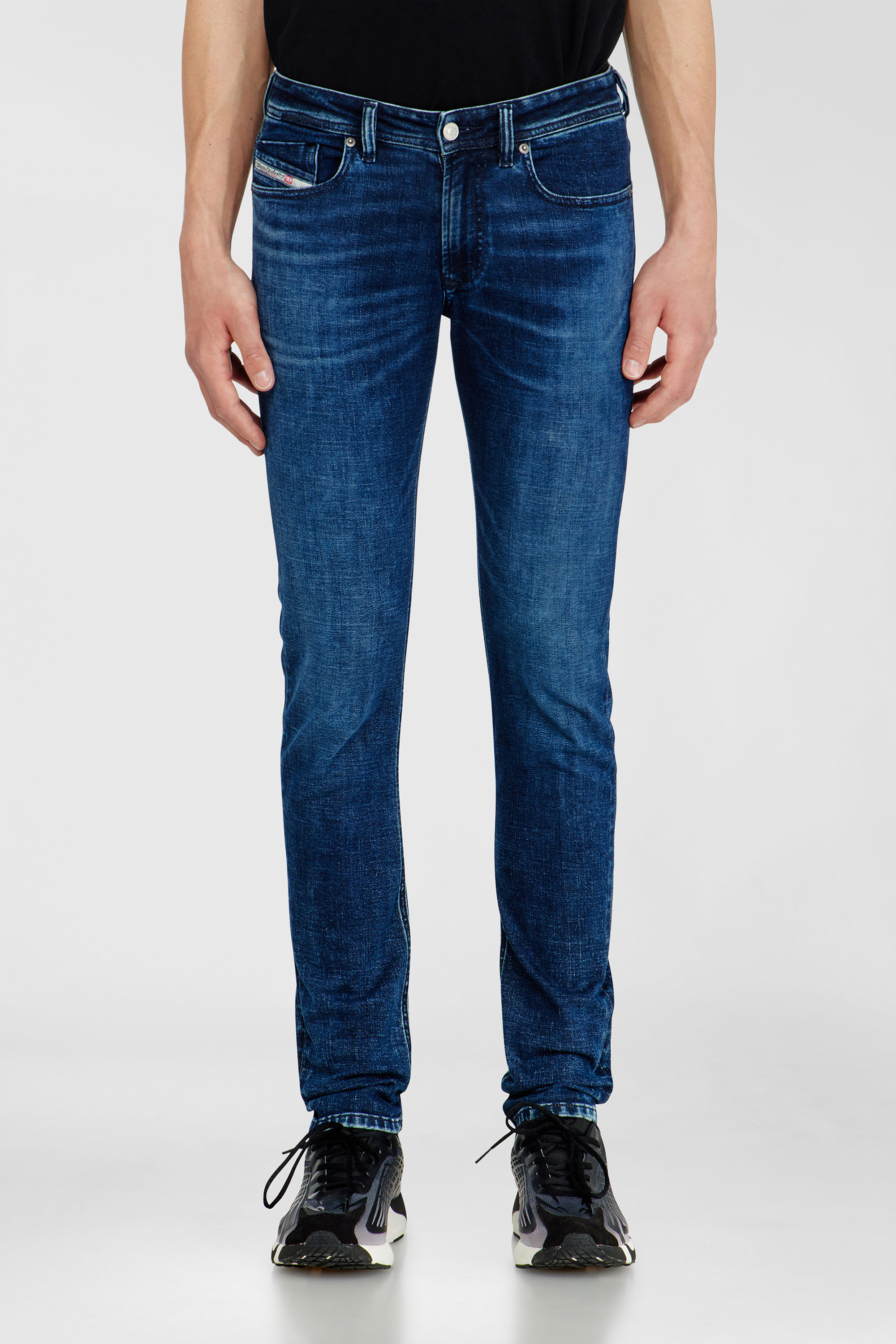 Diesel - Man's Skinny Jeans 1979 Sleenker 0KBBD, Dark Blue - 1
