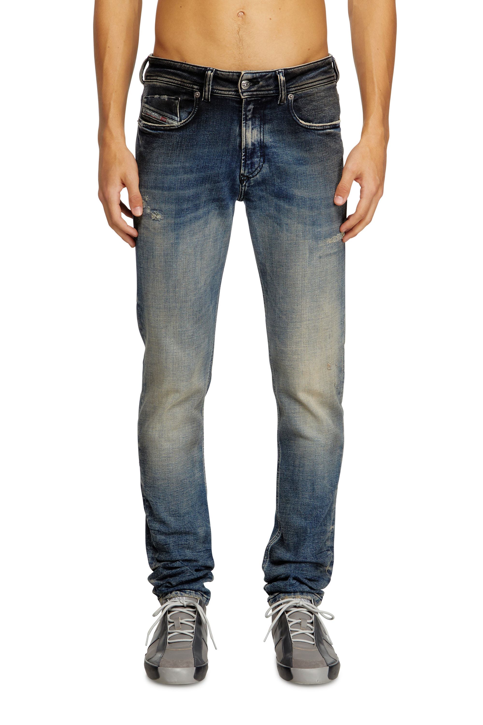 Skinny Jeans 1979 Sleenker 09N15, Medium blue Diesel - Man's Skinny Jeans 1979 Sleenker 09N15, Medium blue - 3