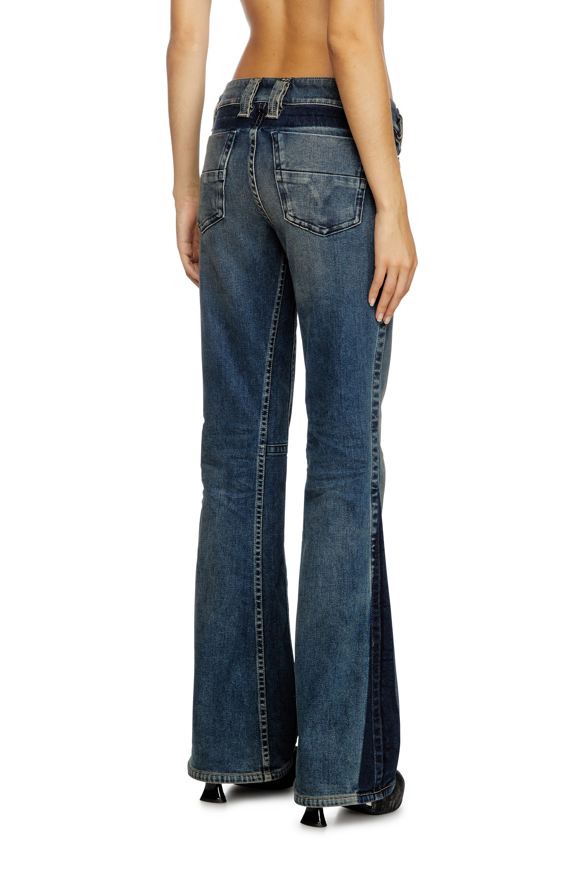 Diesel - Woman's Bootcut Jeans D-Resh 09J06, Medium blue - 4